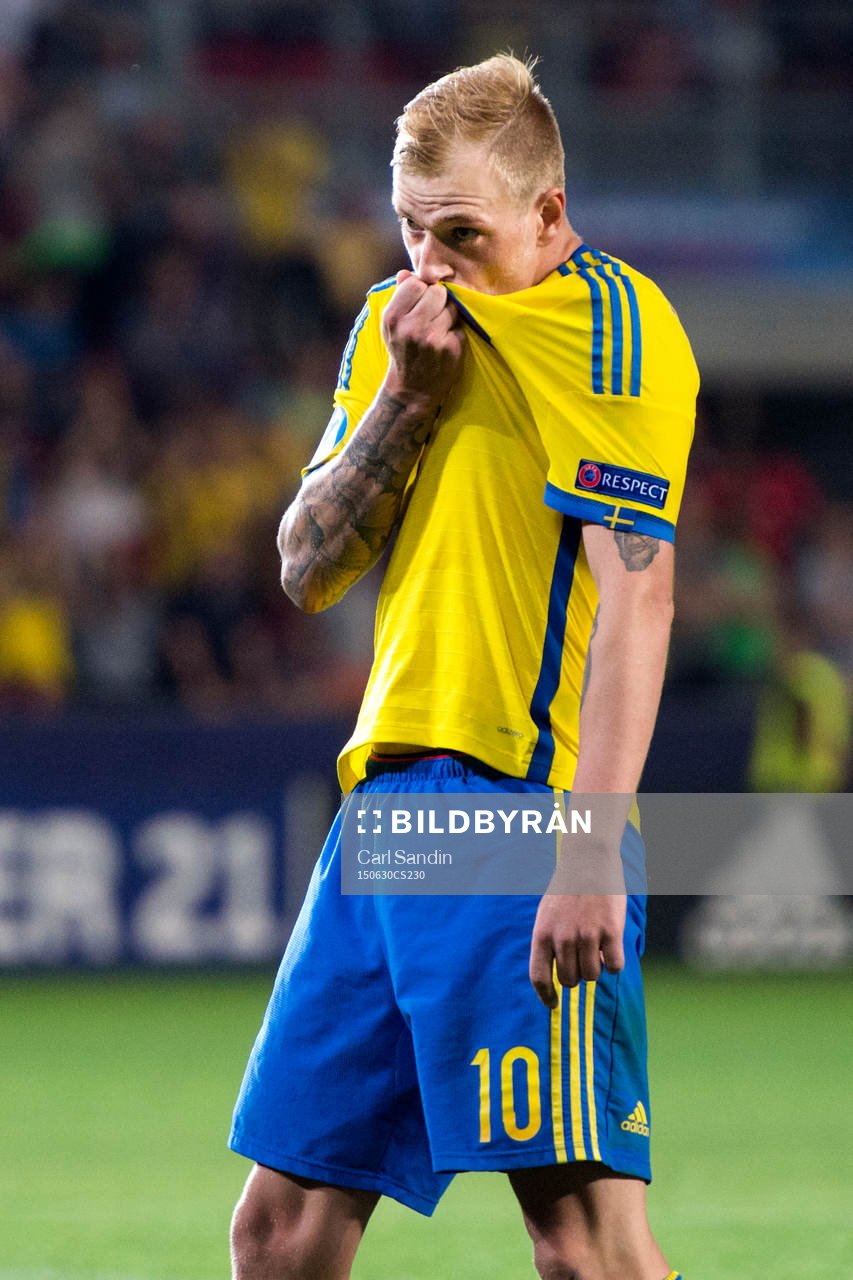 Sveriges John Guidetti jublar
