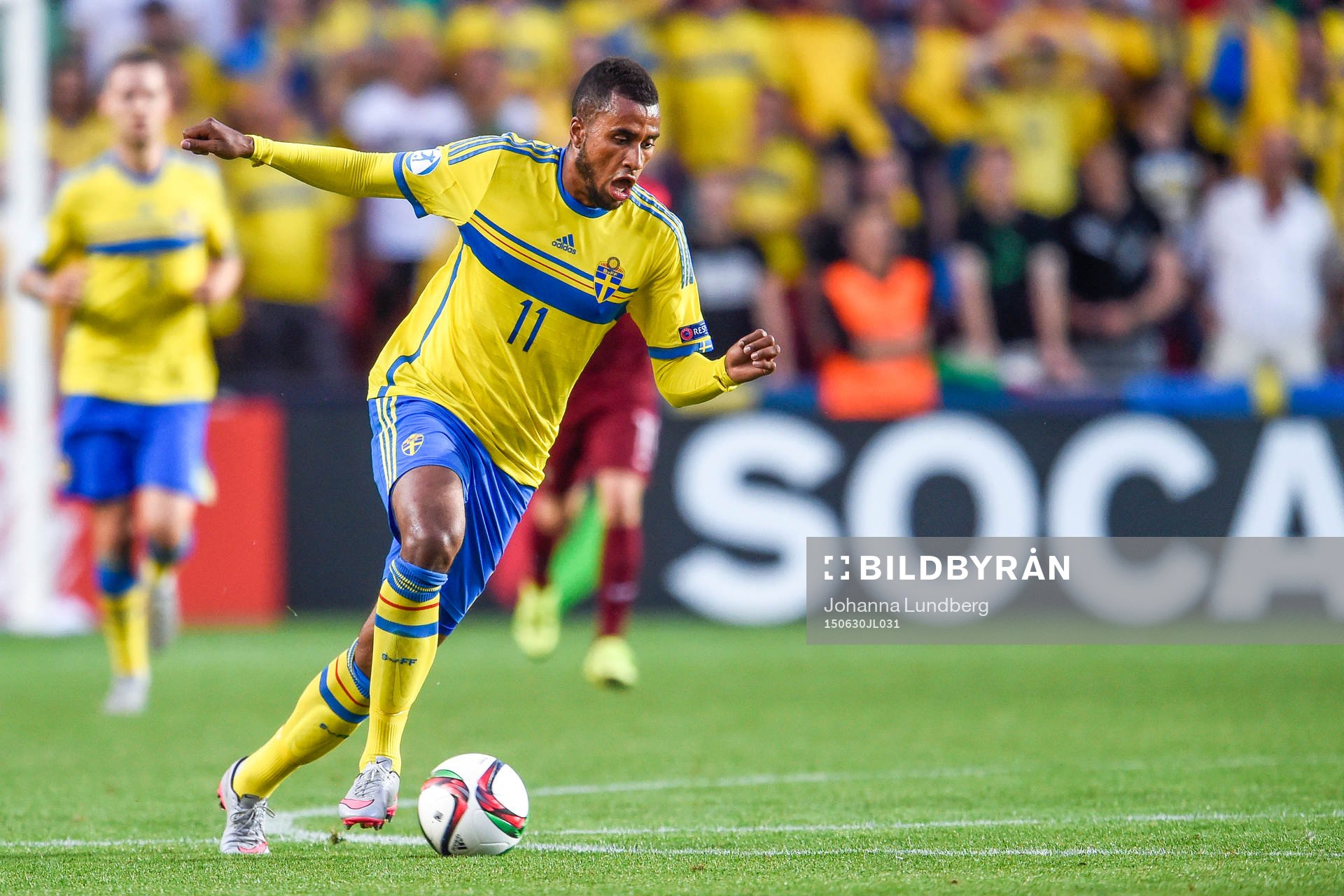 Sveriges Isaac Kiese Thelin