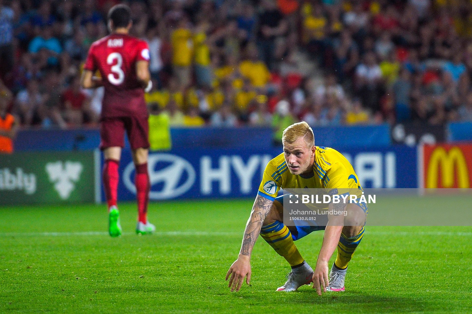 Sveriges John Guidetti deppar