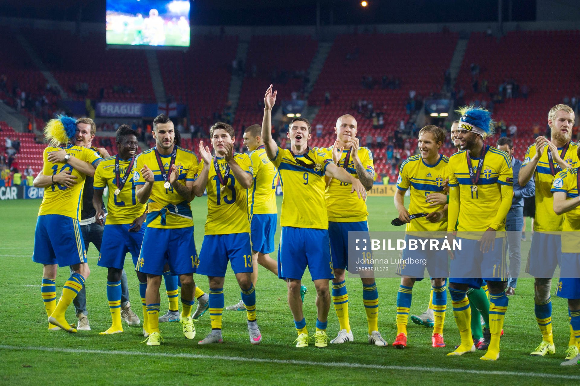 Sveriges Arber Zeneli, Pa Konate, Sam Larsson, Branimir