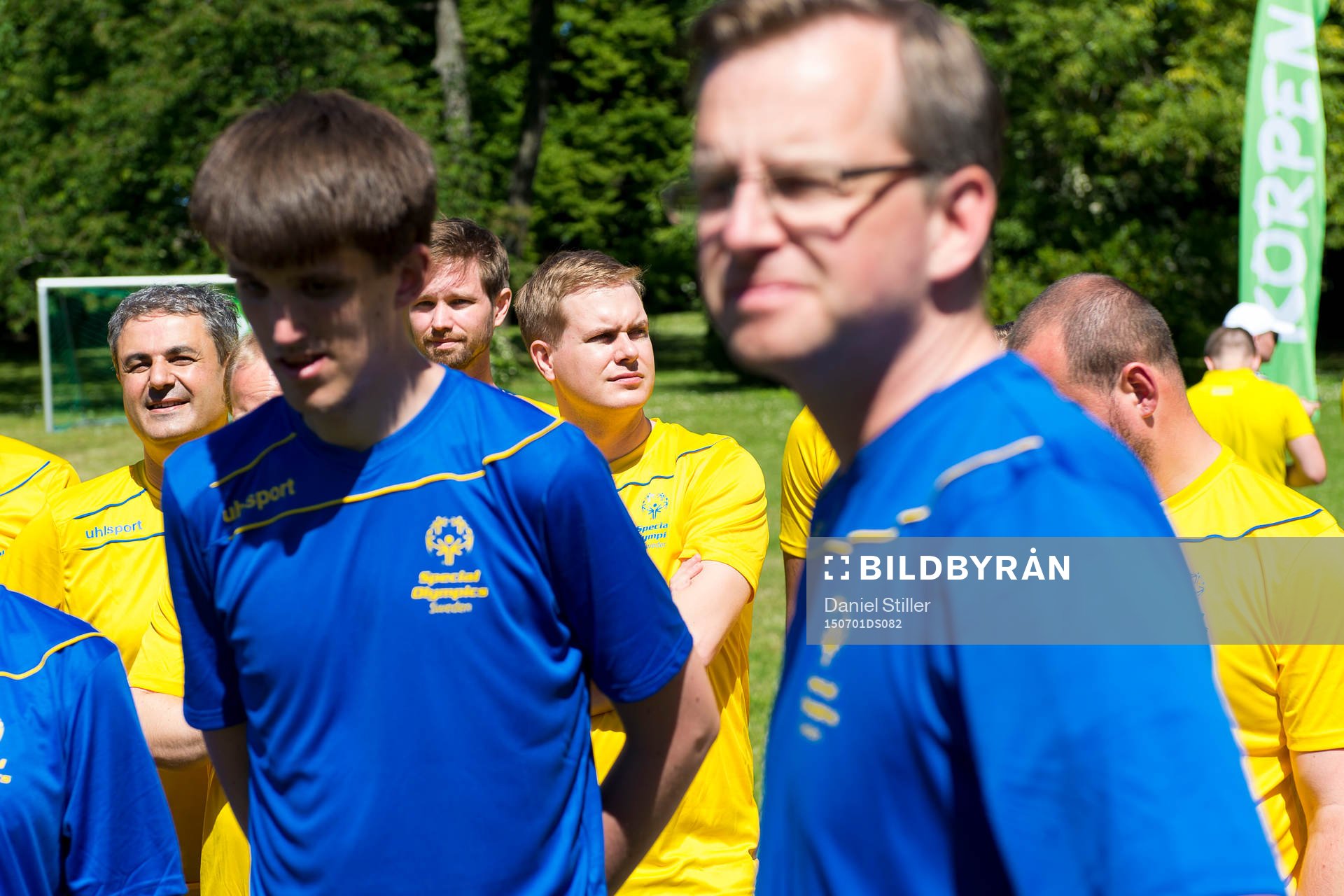 Politiker, bla Gustav Fridolin och Mikael Damberg spelar