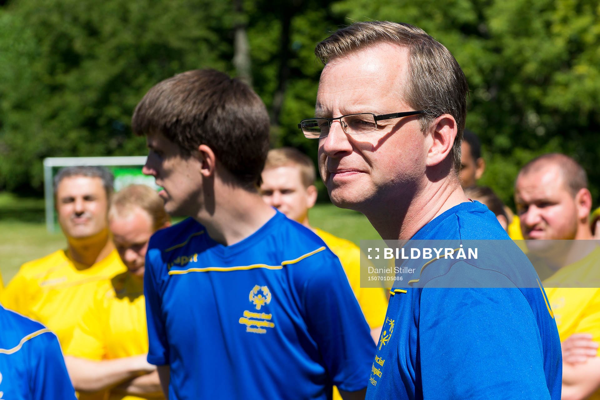 Politiker, bla Gustav Fridolin och Mikael Damberg spelar