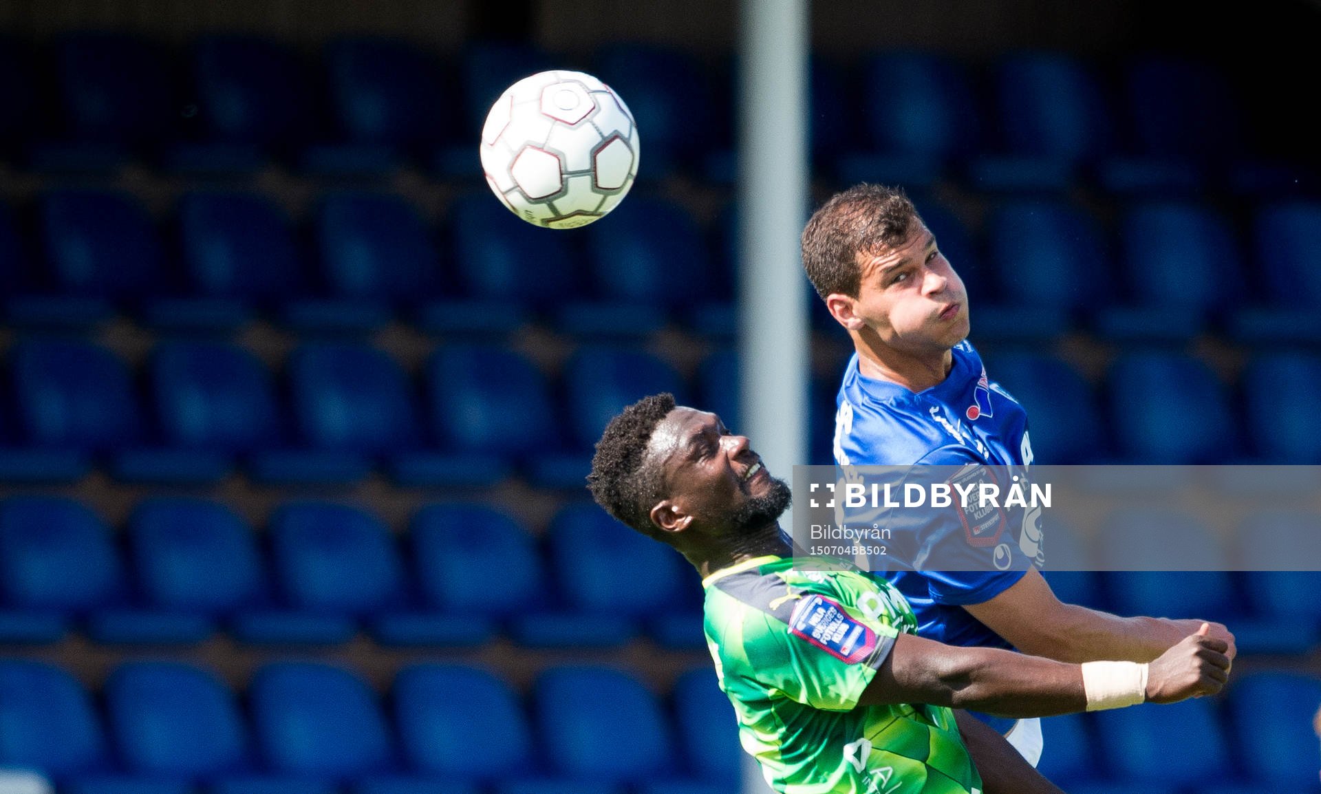 Halmstads King Osei Gyan i nick duell med Åtvidabergs