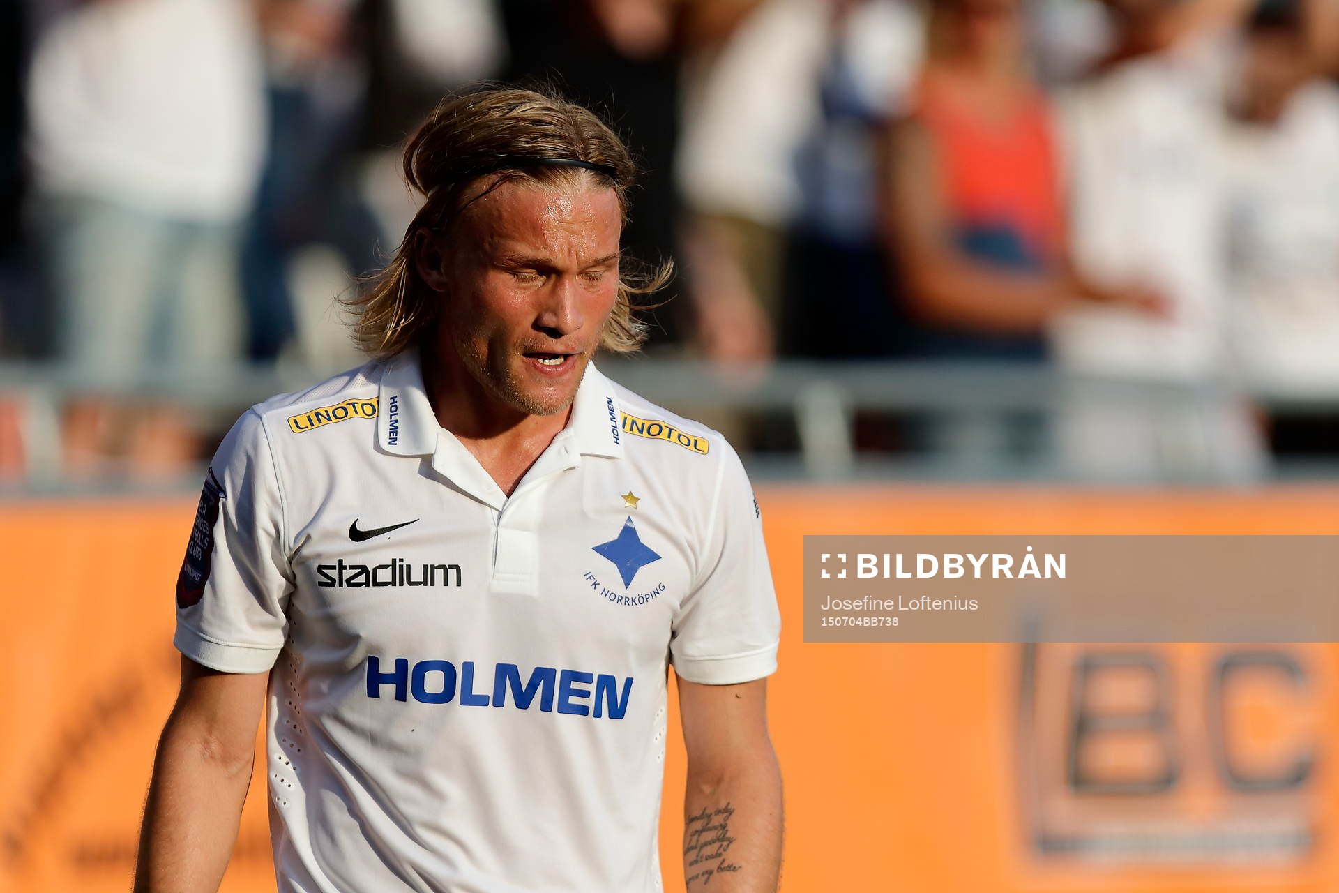 Norrköpings Nicklas Bärkroth i värmen