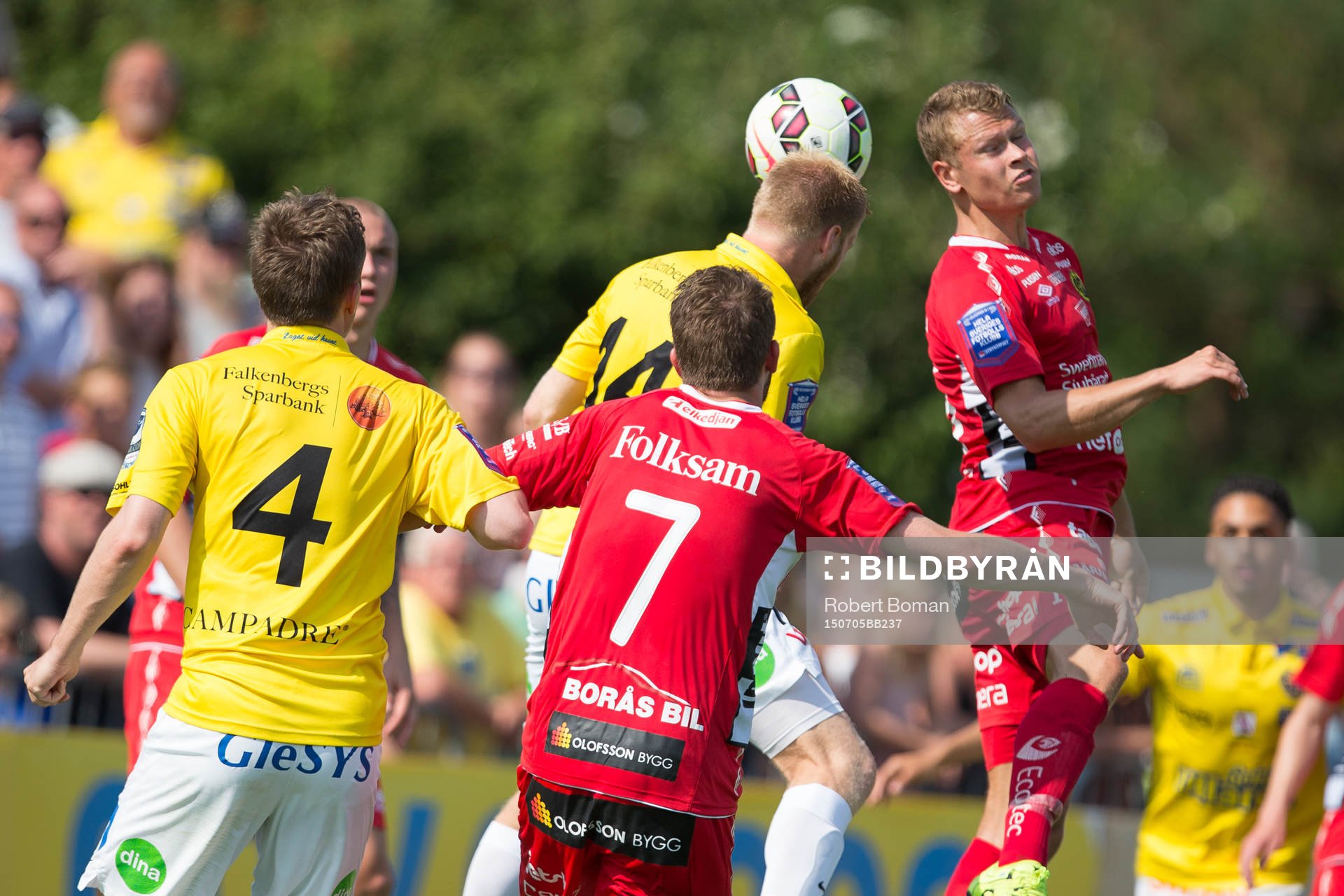 Falkenbergs Per Karlsson nickar in reduceringsmålet 2-2