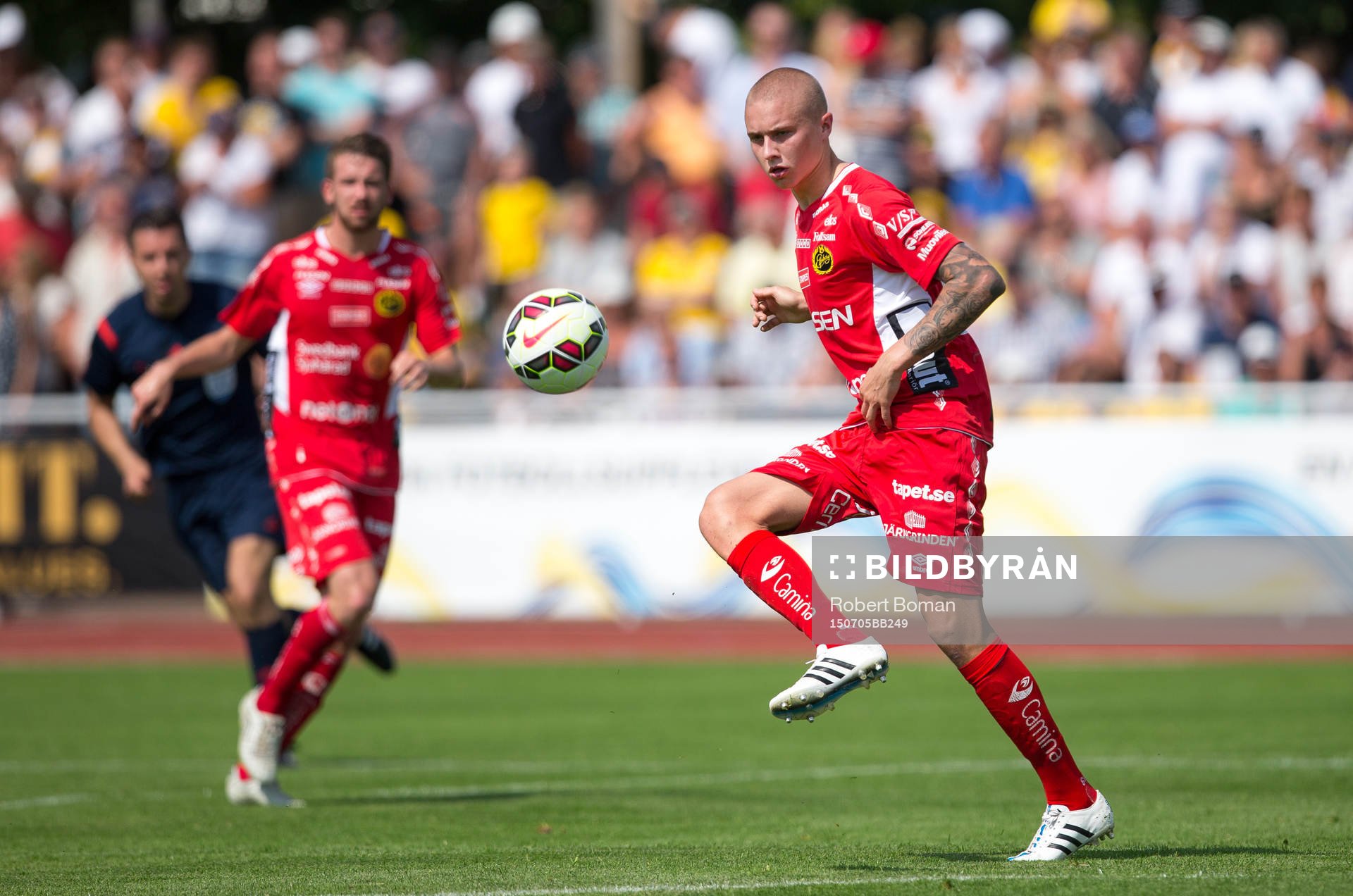 Elfsborgs Sebastian Holmèn (till höger i bild)