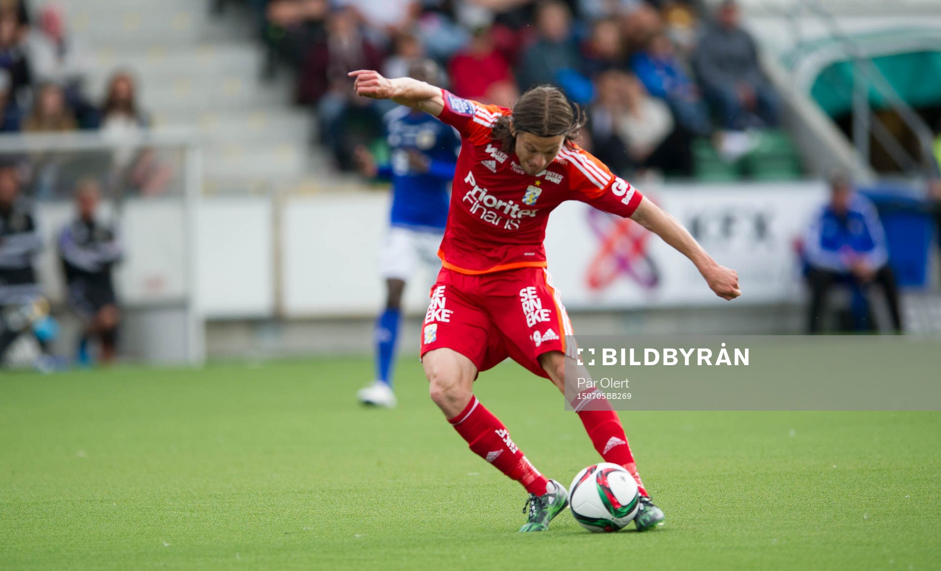 IFK Göteborgs Lasse Vibe  gör 0-2 målet