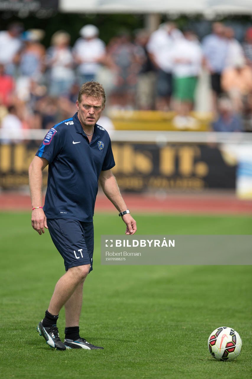 Falkenbergs målvaktstränare Leif Troedsson före