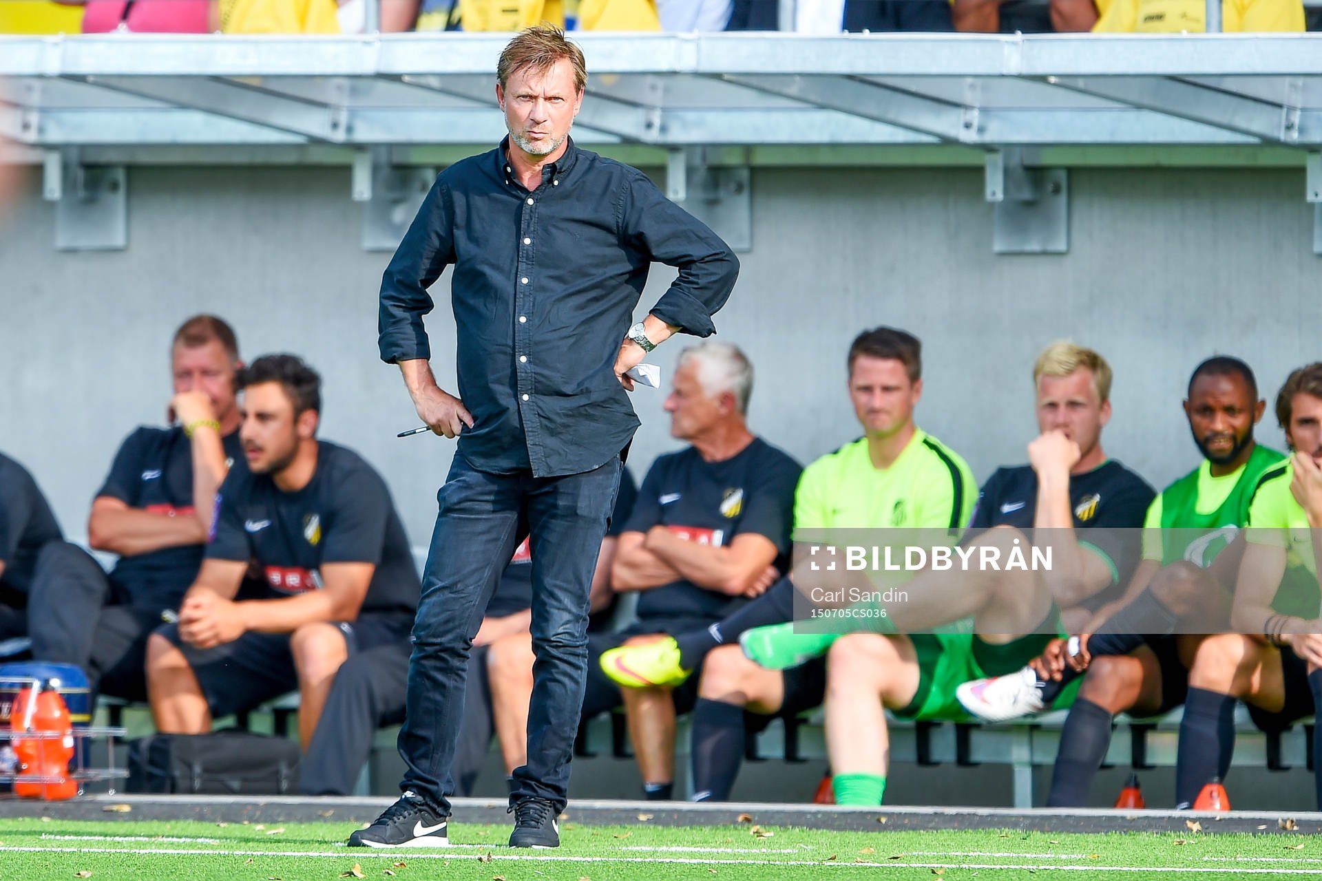Häckens tränare Peter Gerhardsson