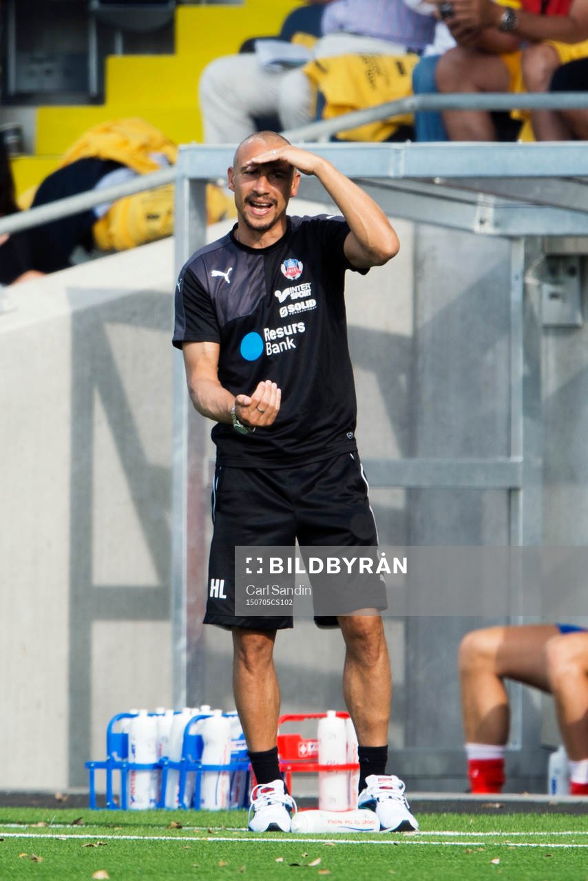 Helsingborgs manager Henrik Larsson