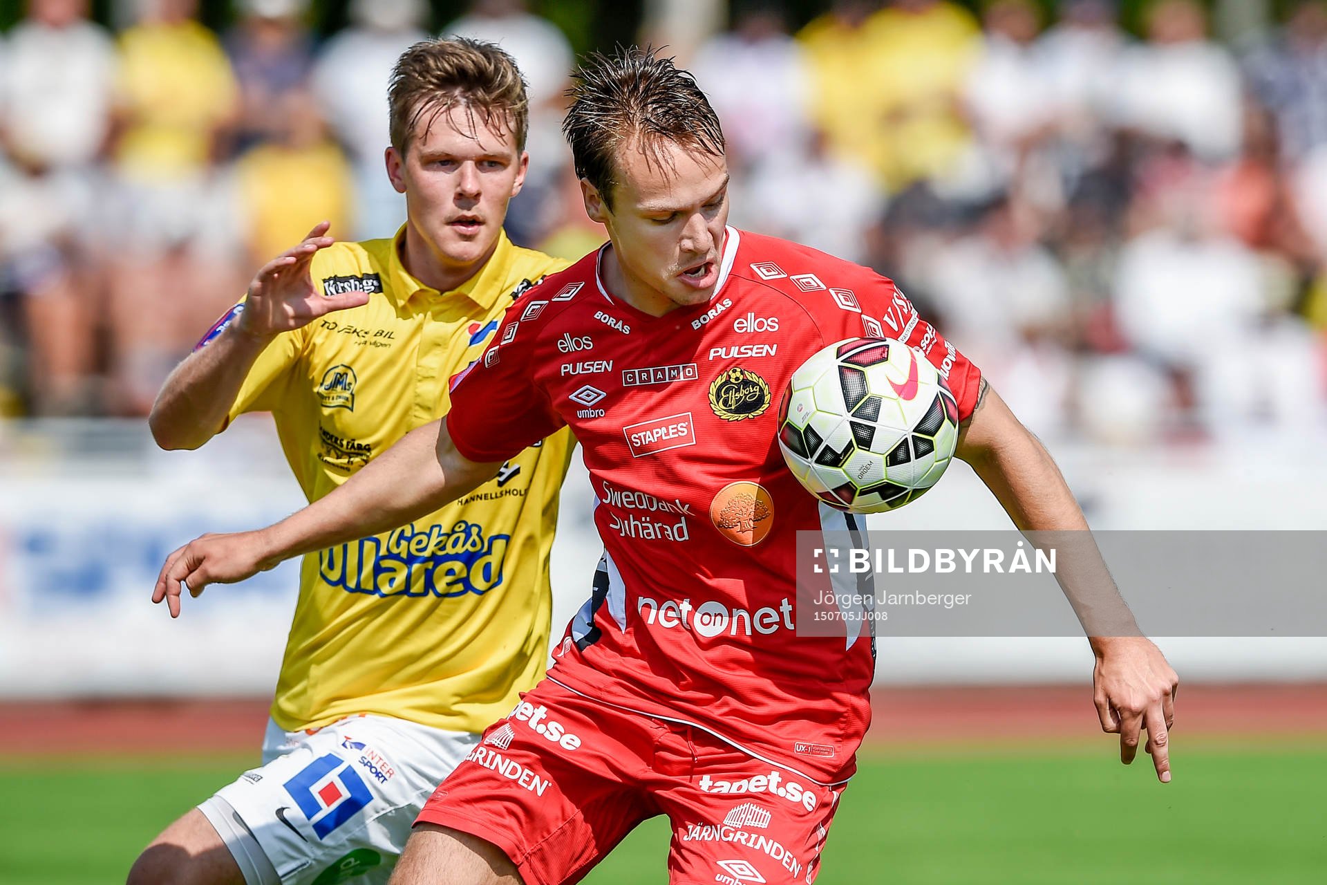 Falkenbergs Daniel Johansson och Elfsborgs Viktor Prodell