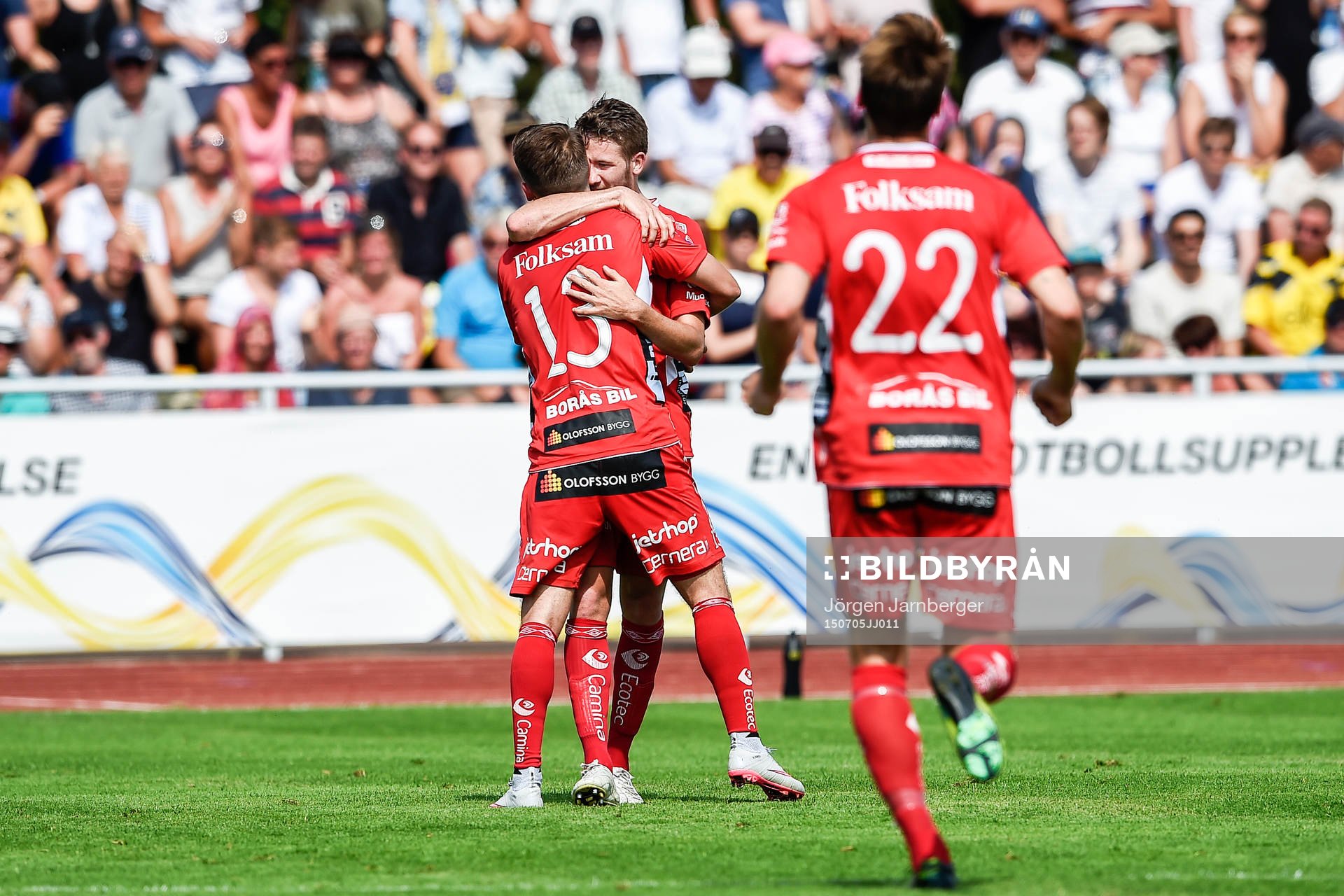 Elfsborgs Marcus Rohdén firar