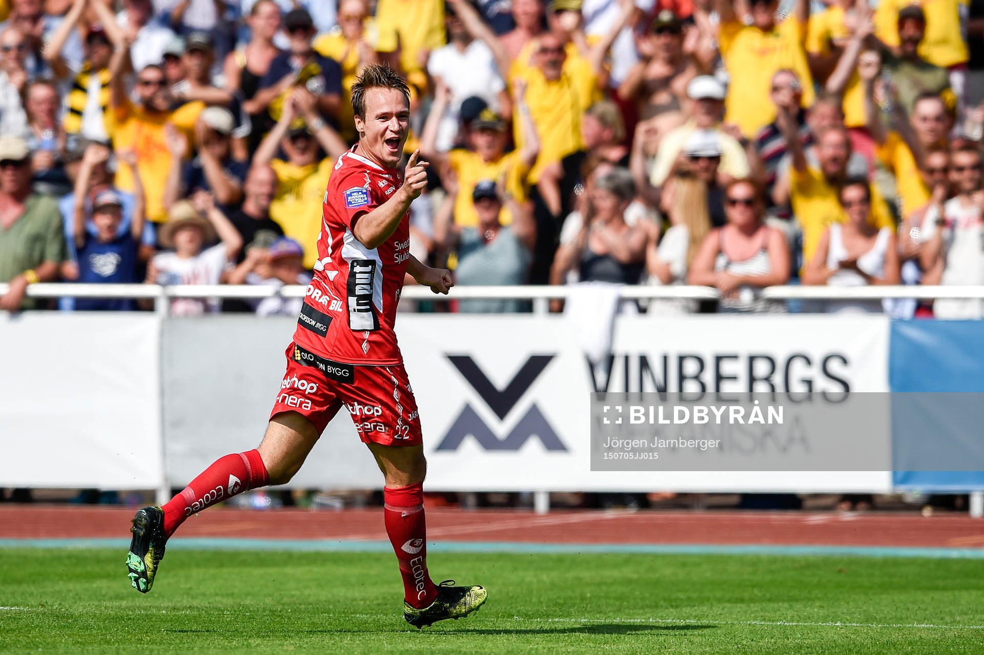 Elfsborgs Viktor Prodell jublar