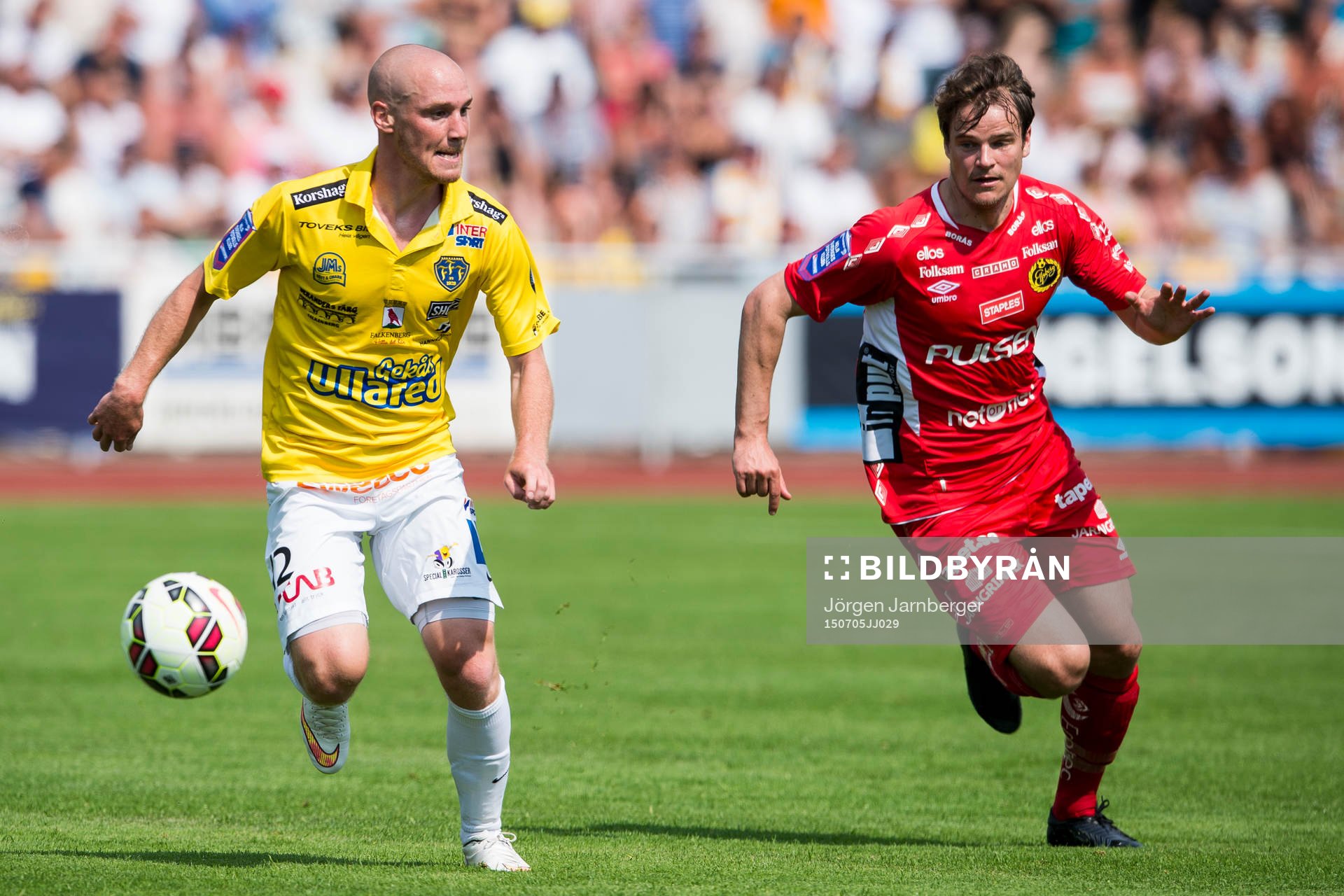 Falkenbergs Christoffer Carlsson och Elfsborgs Henning