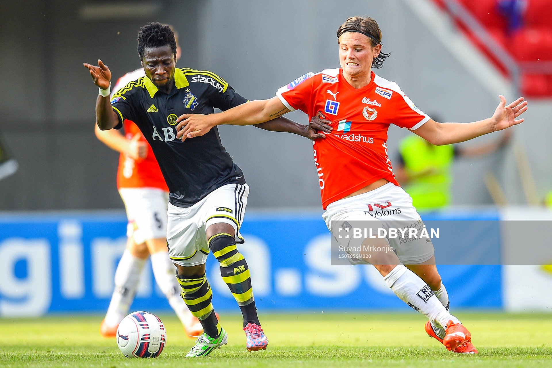 s Ebenezer Ofori och Kalmars Marcus Antonsson