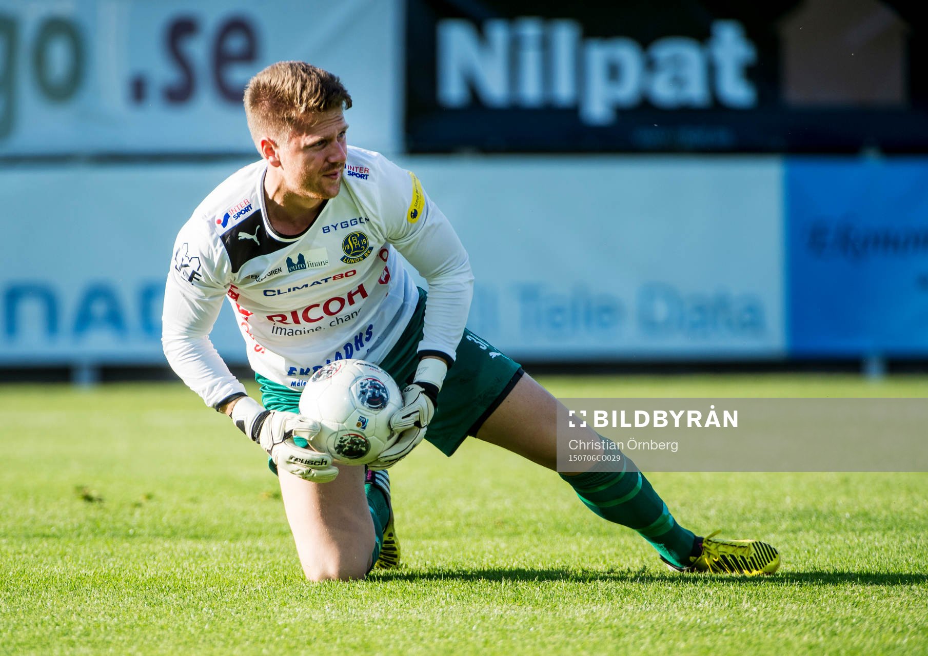 Lunds målvakt Peter Nilsson