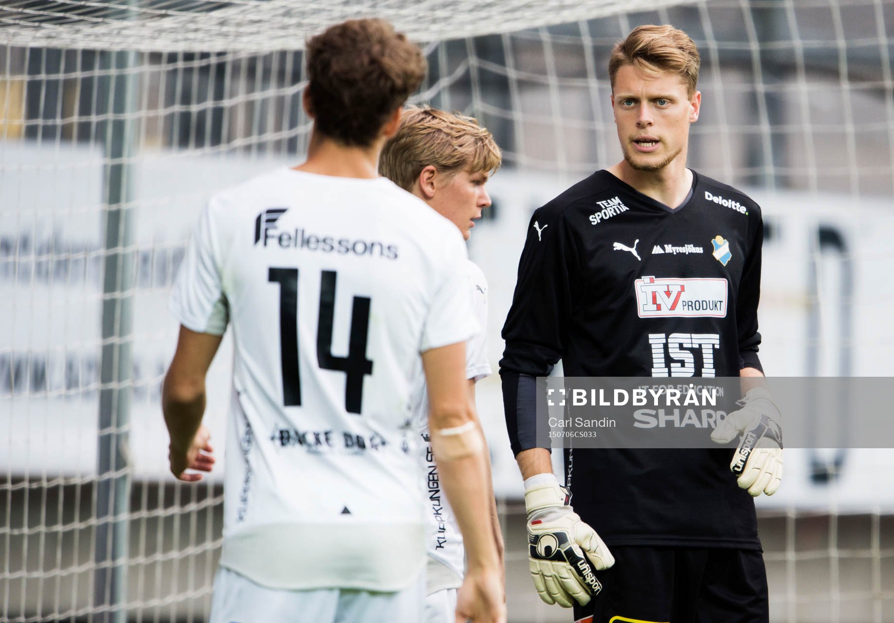 Östers målvakt Malkolm Nilsson