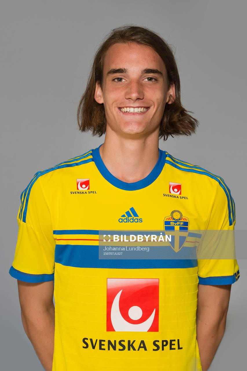 Adam Hellborg som spelar i P17/98-landslaget