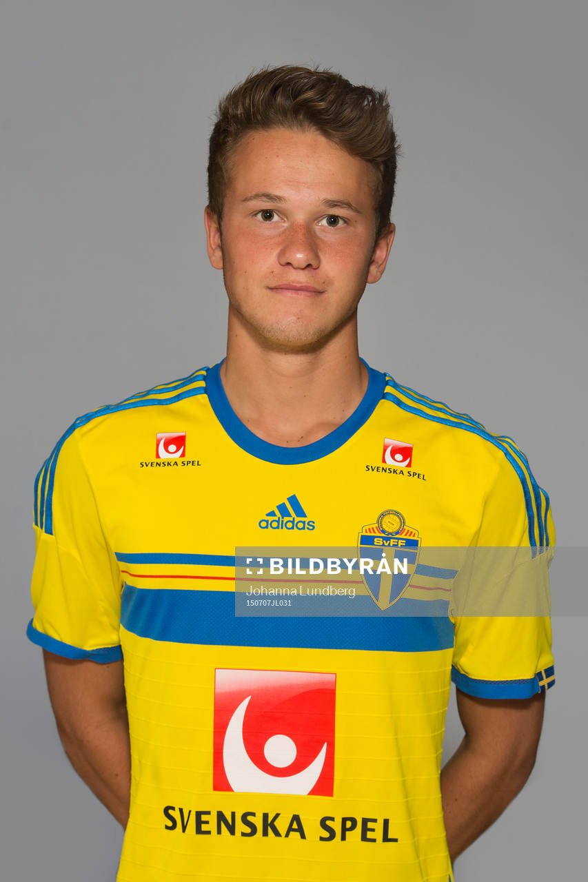 Andreas Öhman som spelar i P17/98-landslaget