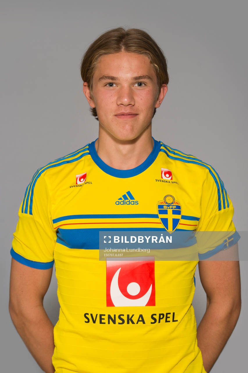Viktor Gyökeres som spelar i P17/98-landslaget