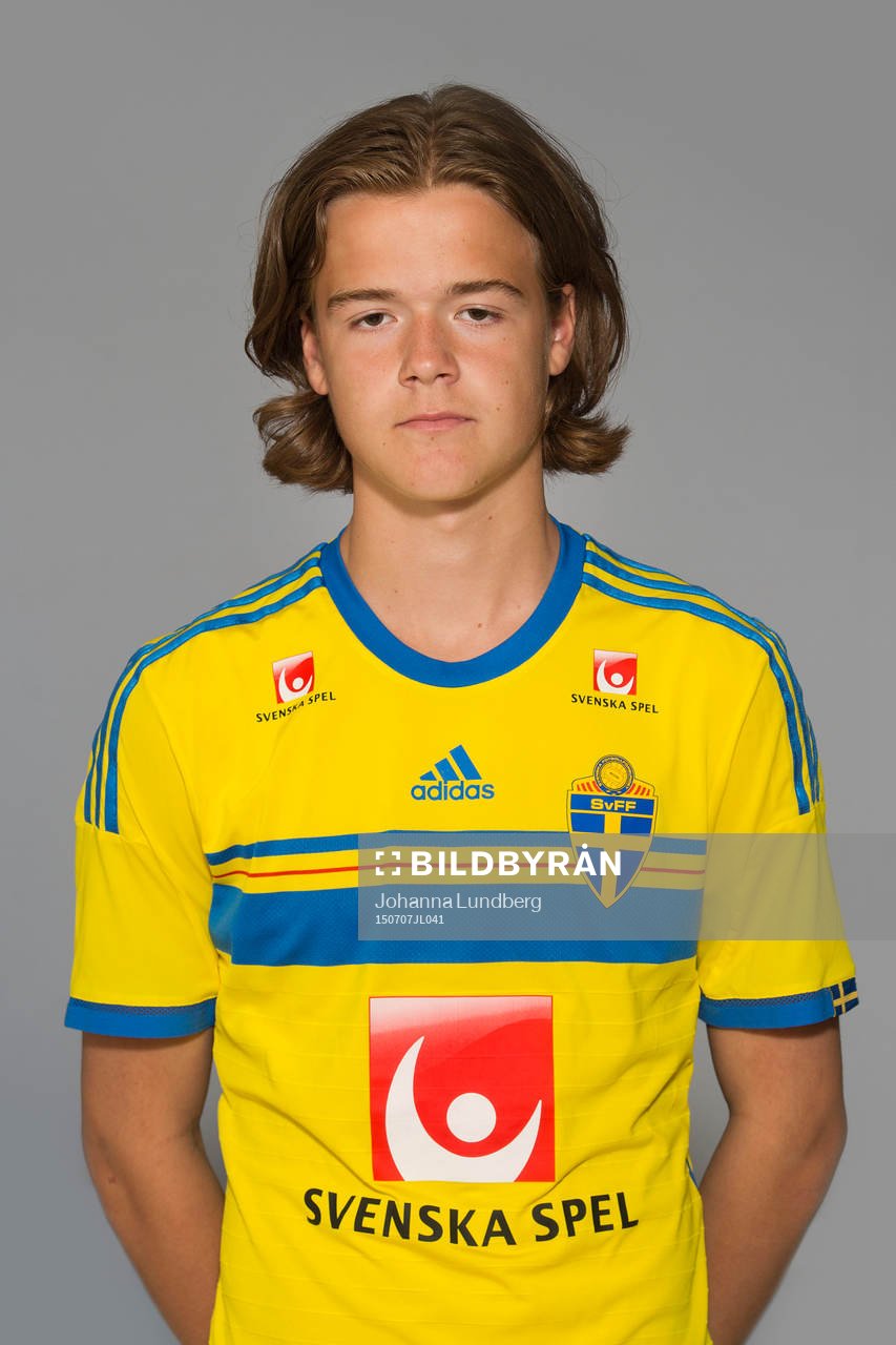 August Erlingmark som spelar i P17/98-landslaget