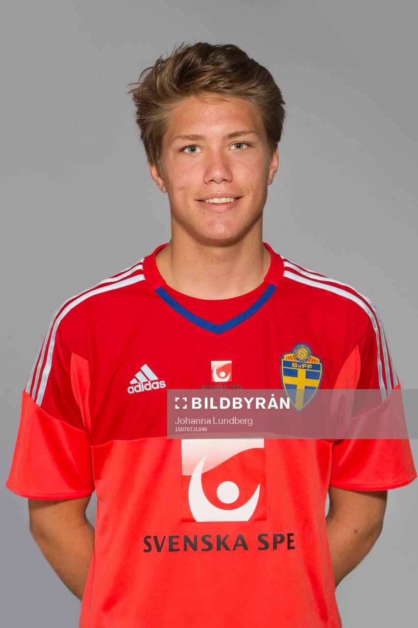 Kalle Joelsson som spelar i P17/98-landslaget