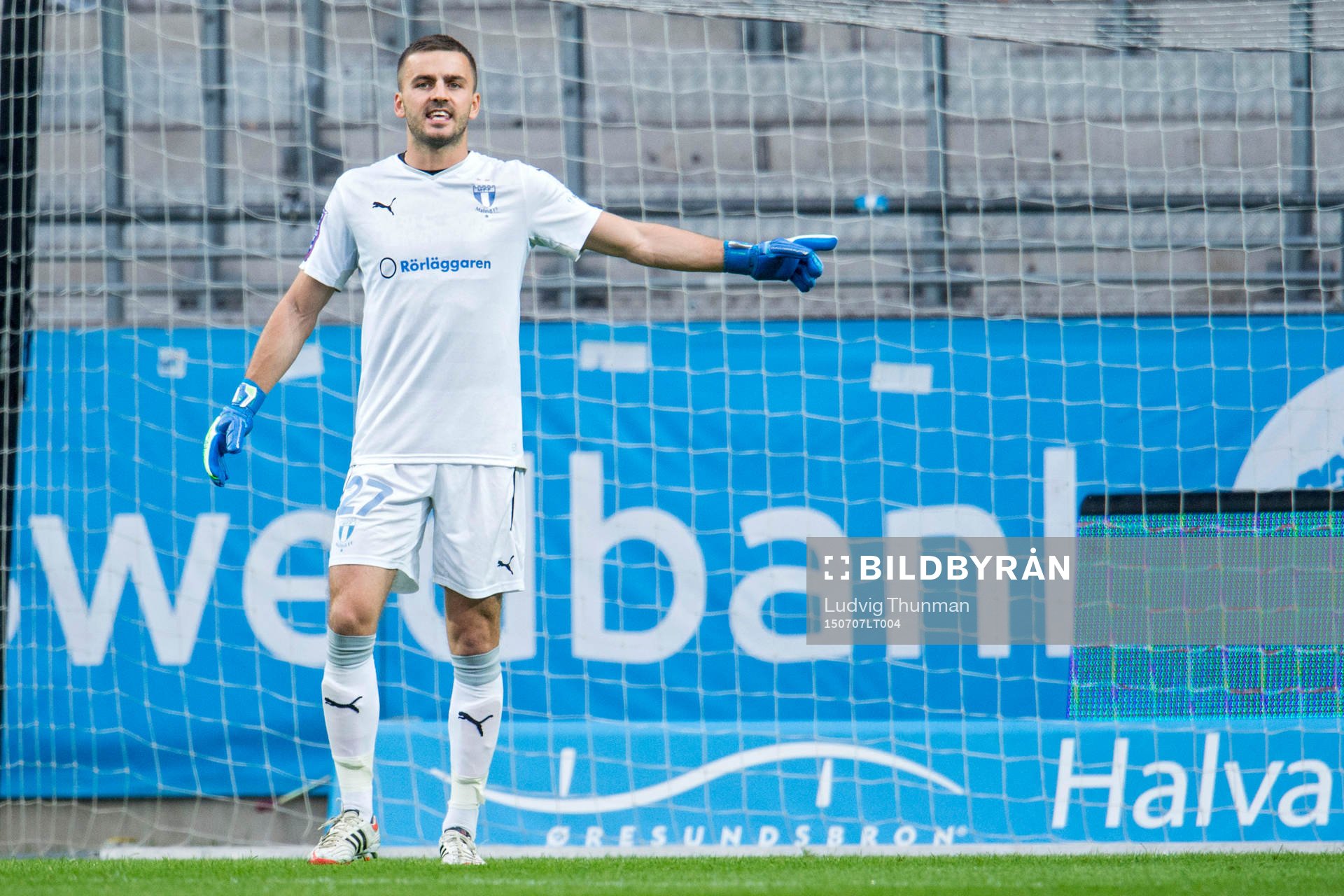 Malmö FFs målvakt Zlatan Azinovic
