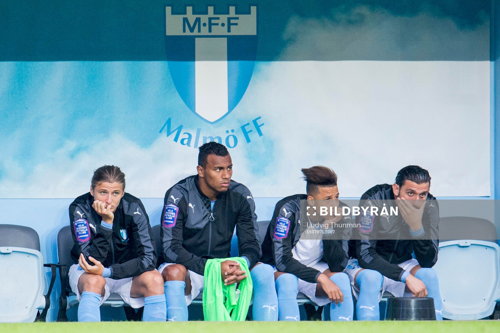 Malmö FFs Pawel Cibicki, Luis Felipe Carvalho Da Silva,