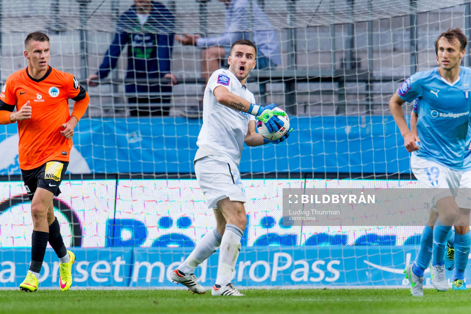 Malmö FFs målvakt Zlatan Azinovic