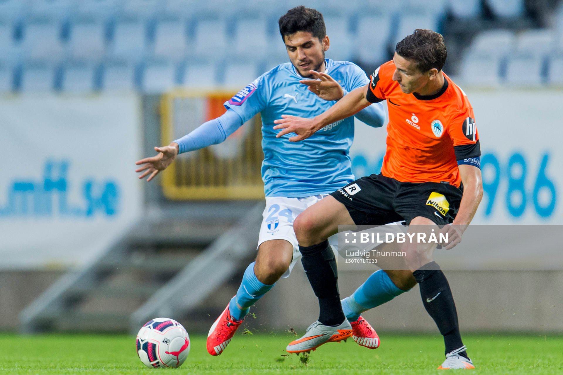 Malmö FFs Mahmut Özen i kamp