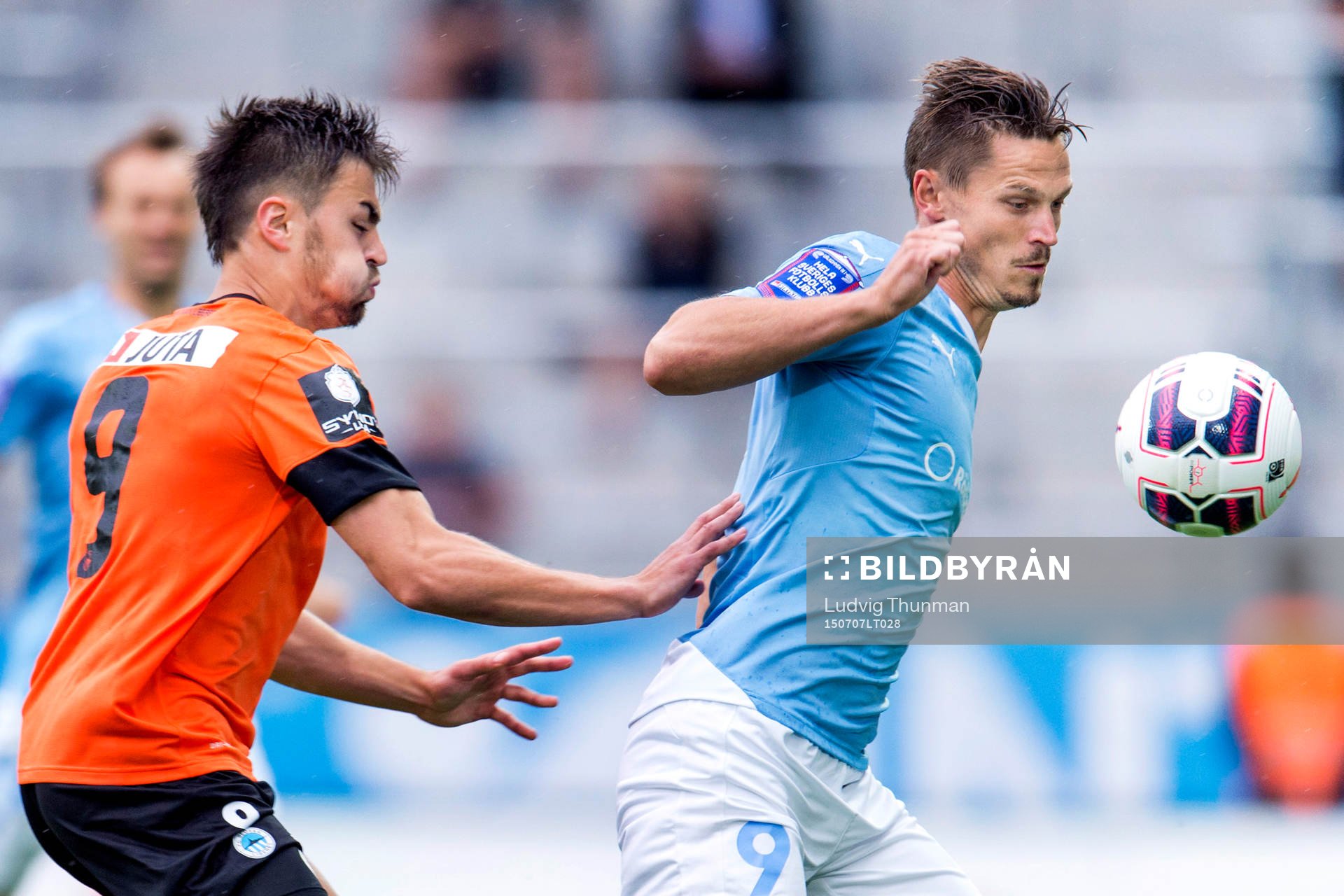 Slovan Liberec David Hovorka jagar Malmö FFs Markus