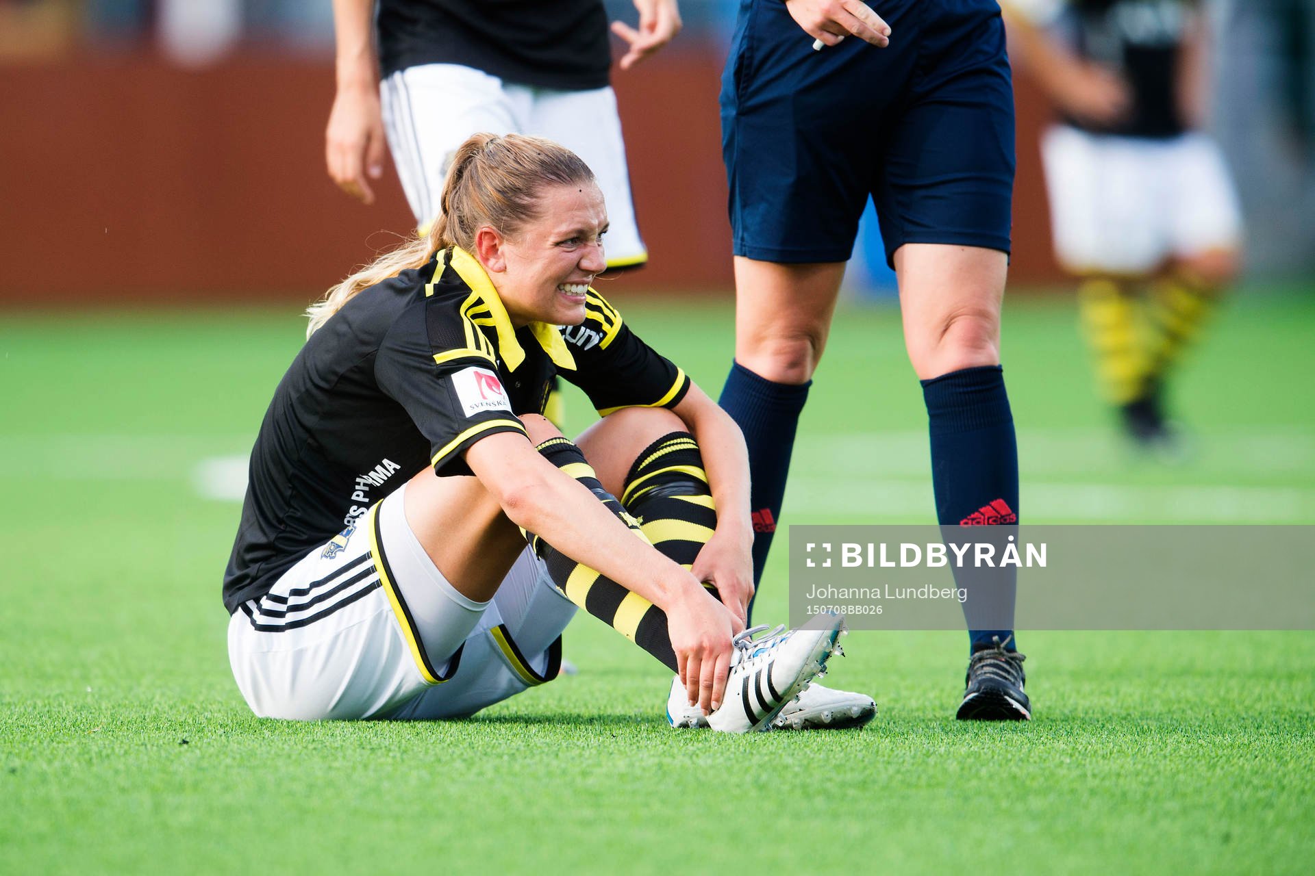 AIKs Jennie Nordin har ont