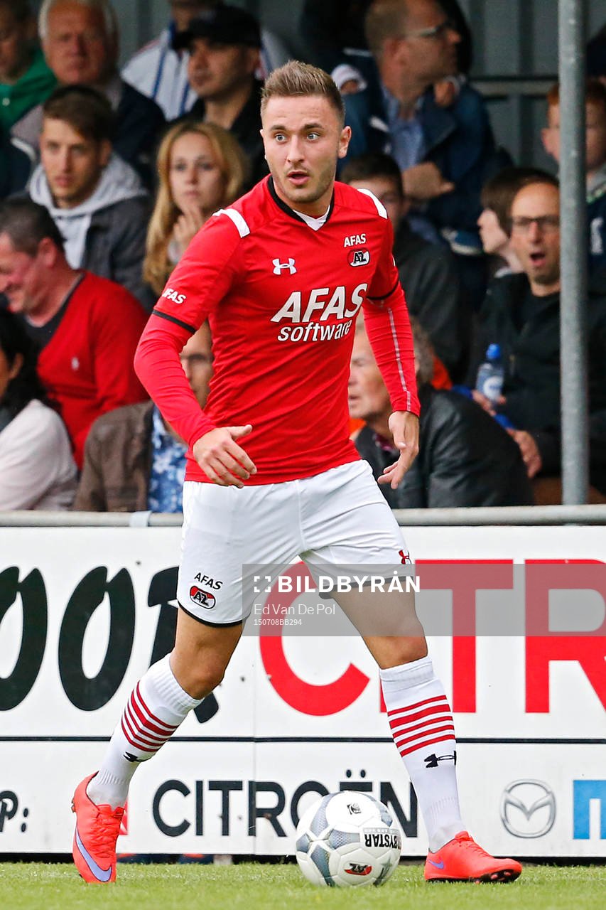 ALKMAAR - 08-07-2015, oefenwedstrijd AFC 34 - AZ, AZ speler
