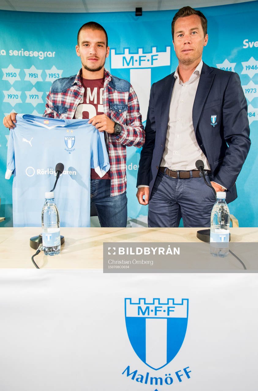 Malmö FF presenterar ett nyförvärv i form av Vladimir