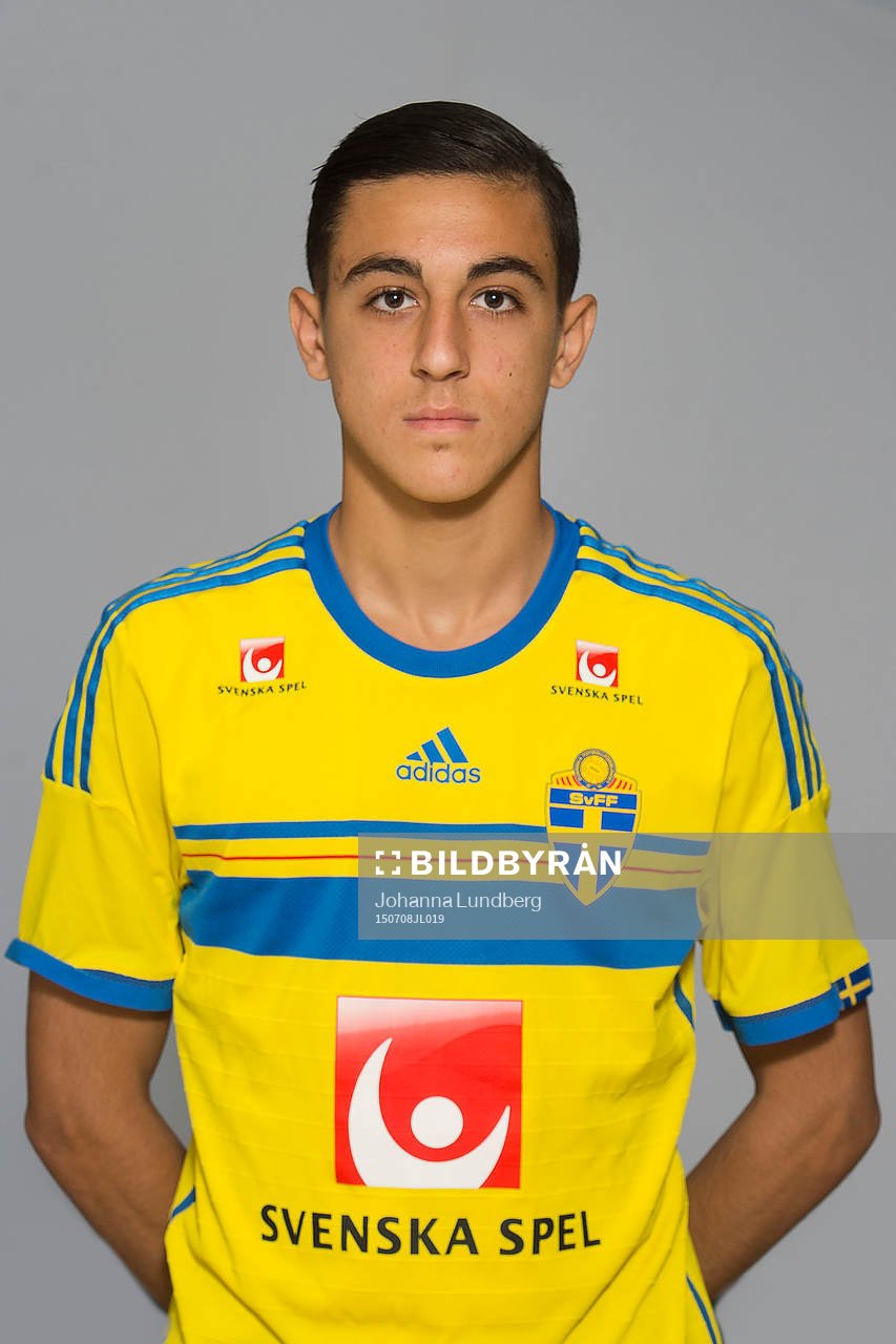 Marwan Baze som spelar i P17/98-landslaget