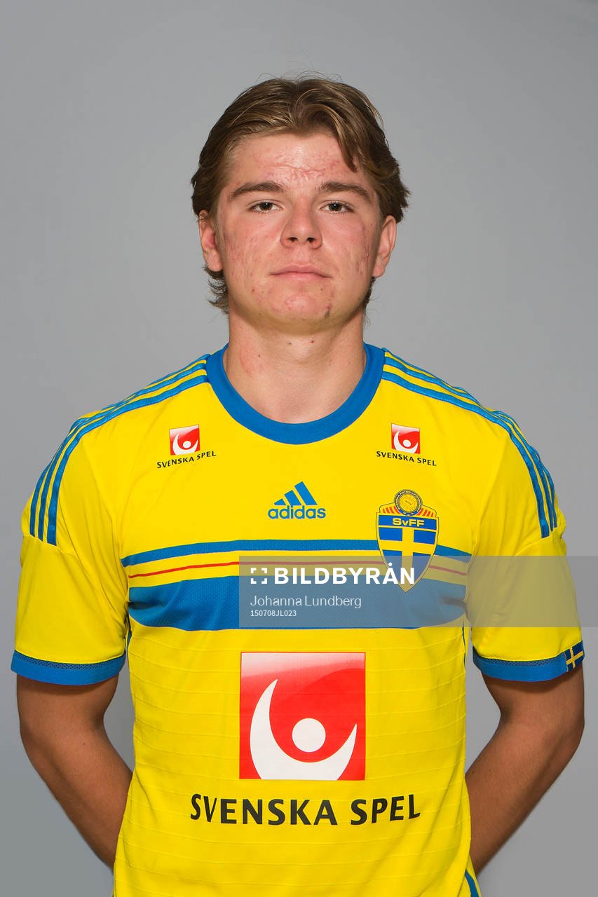 Kevin Johansson som spelar i P17/98-landslaget