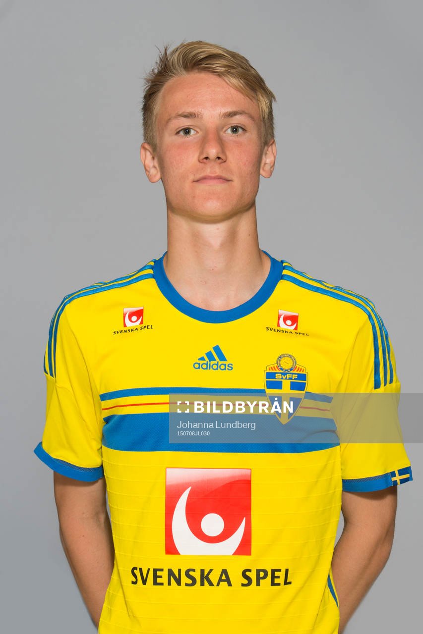 Jesper Lövdahl som spelar i P17/98-landslaget