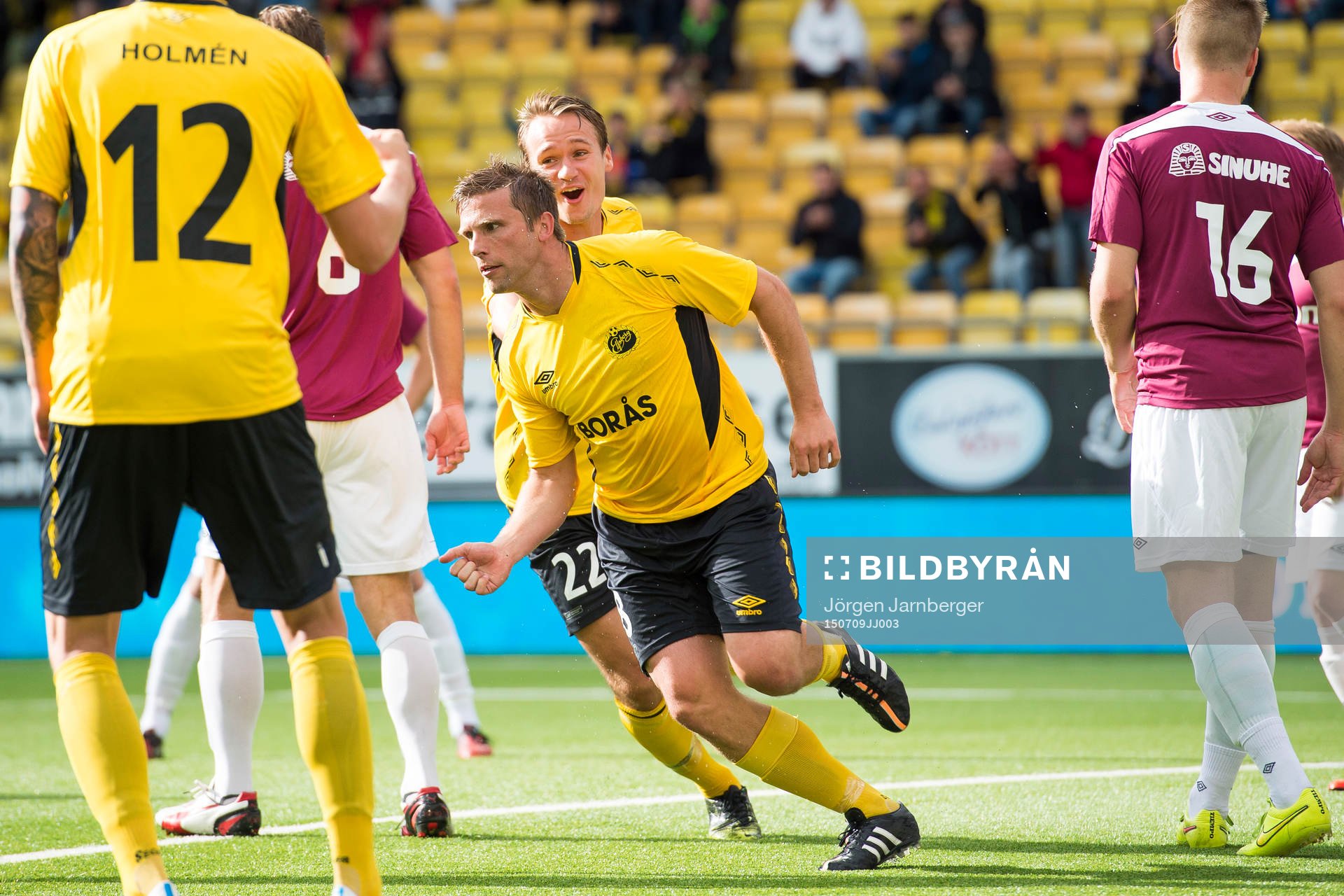 Elfsborgs Anders Svensson jublar