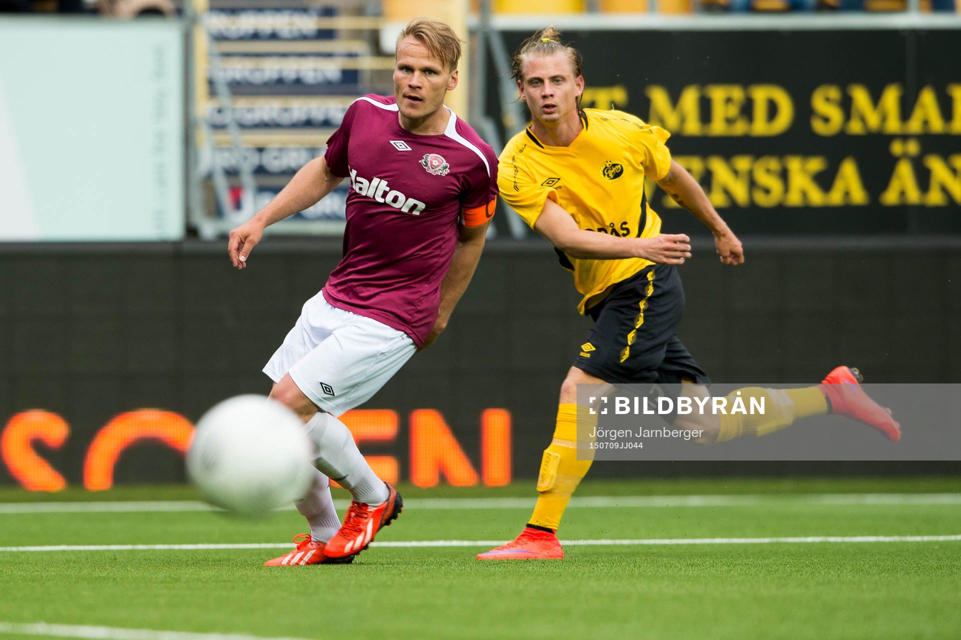 Elfsborgs Simon Hedlund och Lahtis Mikko Hauhia