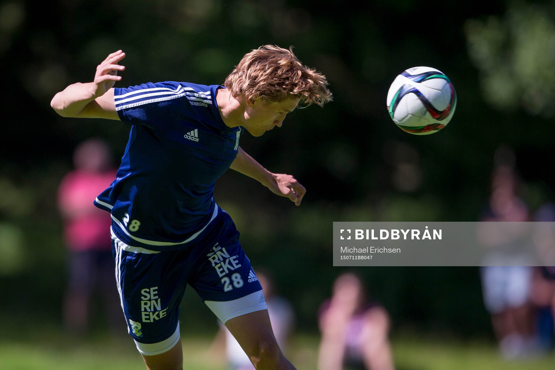 IFK Göteborgs Thomas Rogne nickar