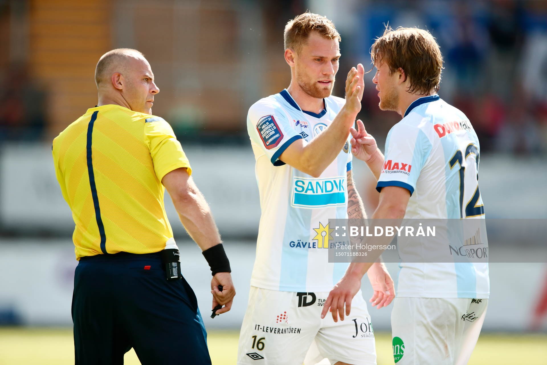 Domare Robert Daradic, Gefles David Fällman och Anders