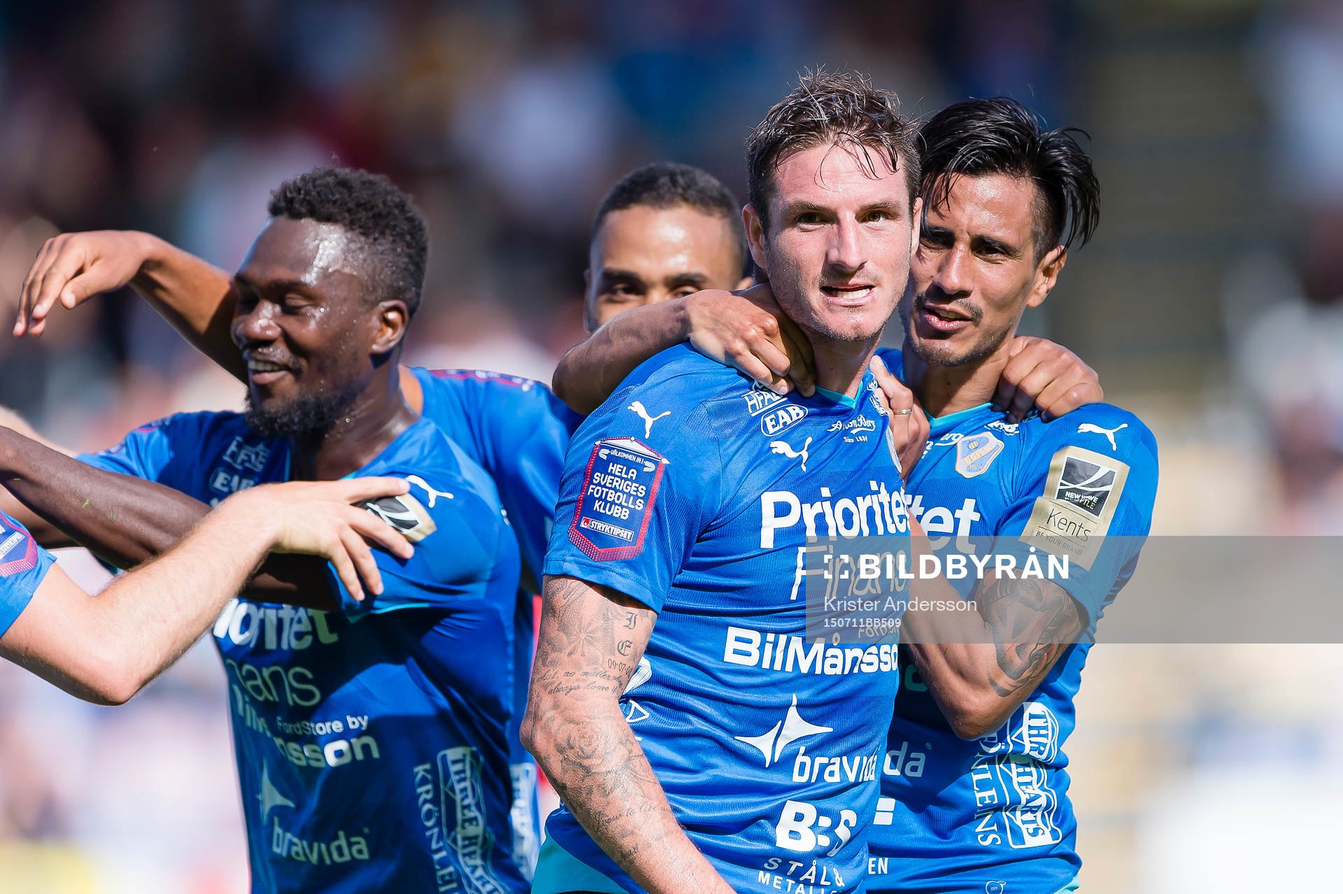 Halmstads James Keene jublar
