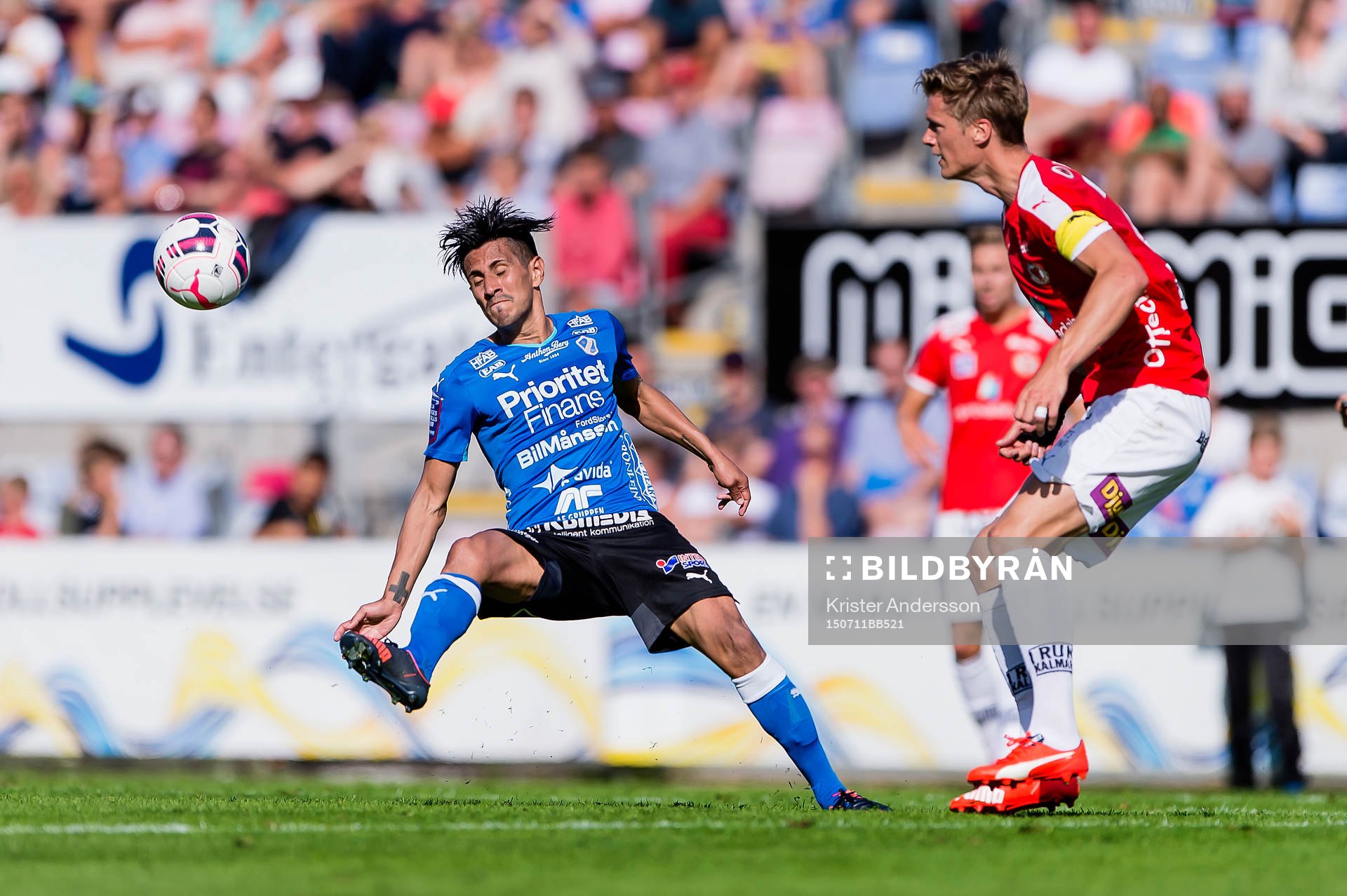 Halmstads Antonio Rojas och Kalmars Viktor Elm