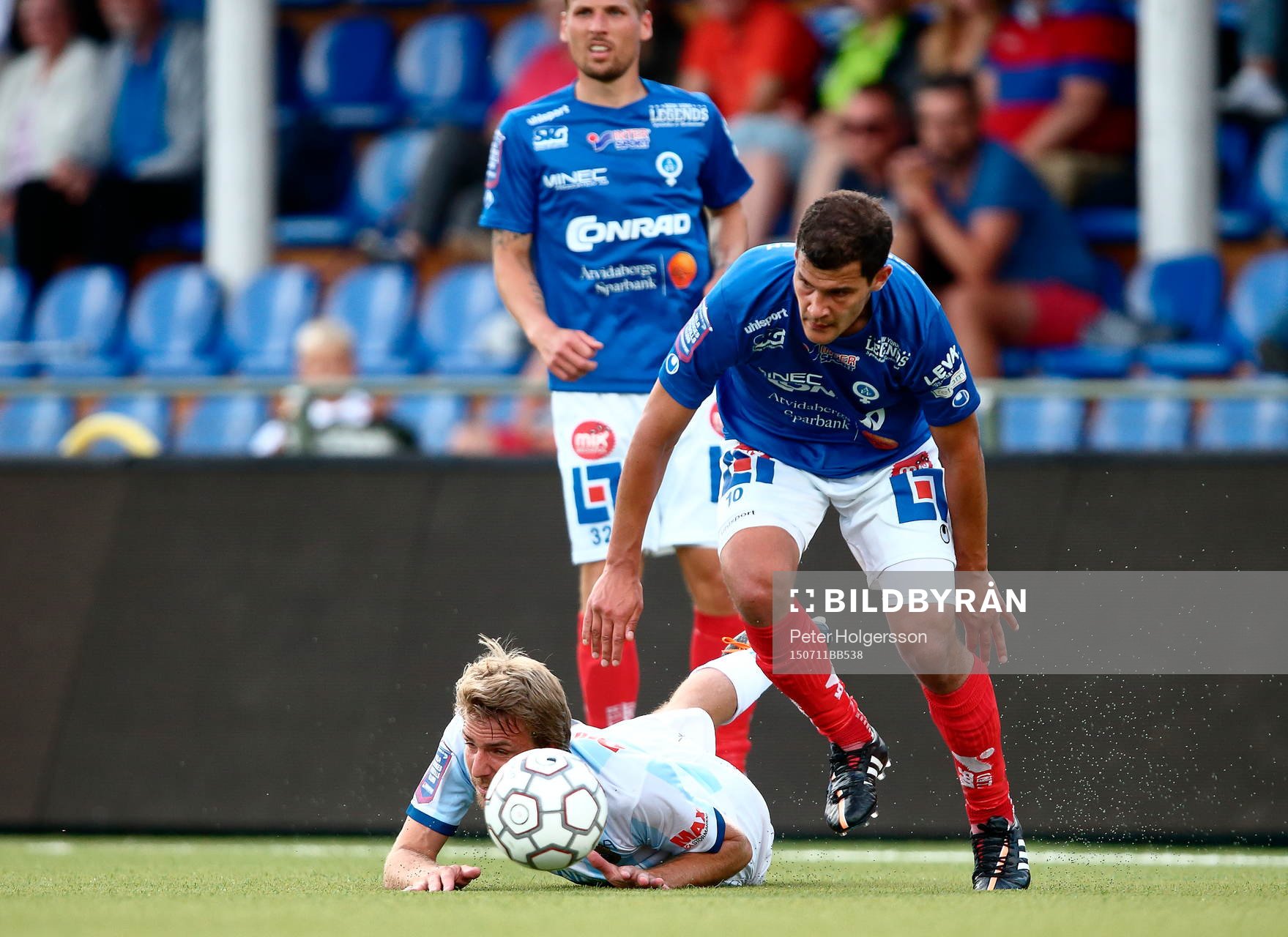 Gefles Johan Oremo och Åtvidabergs Mauricio Albornoz