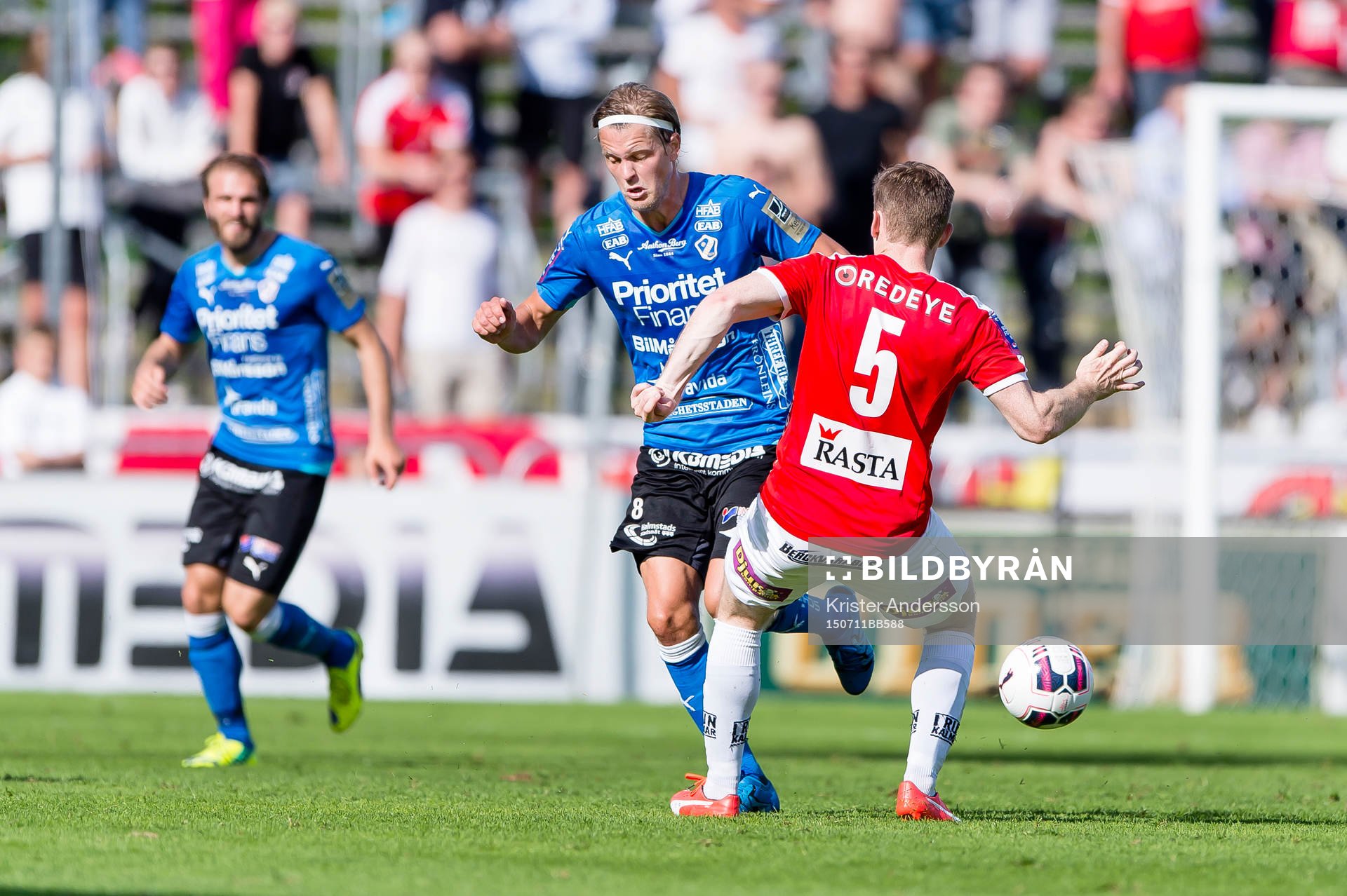 Halmstads Kristoffer Fagercrantz och Kalmars Victor Agardius