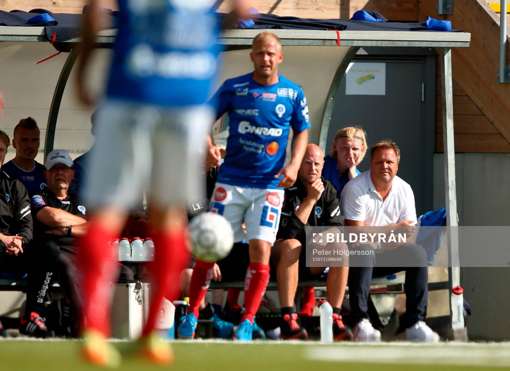 Åtvidabergs assisterande tränare Andreas Thomsson och