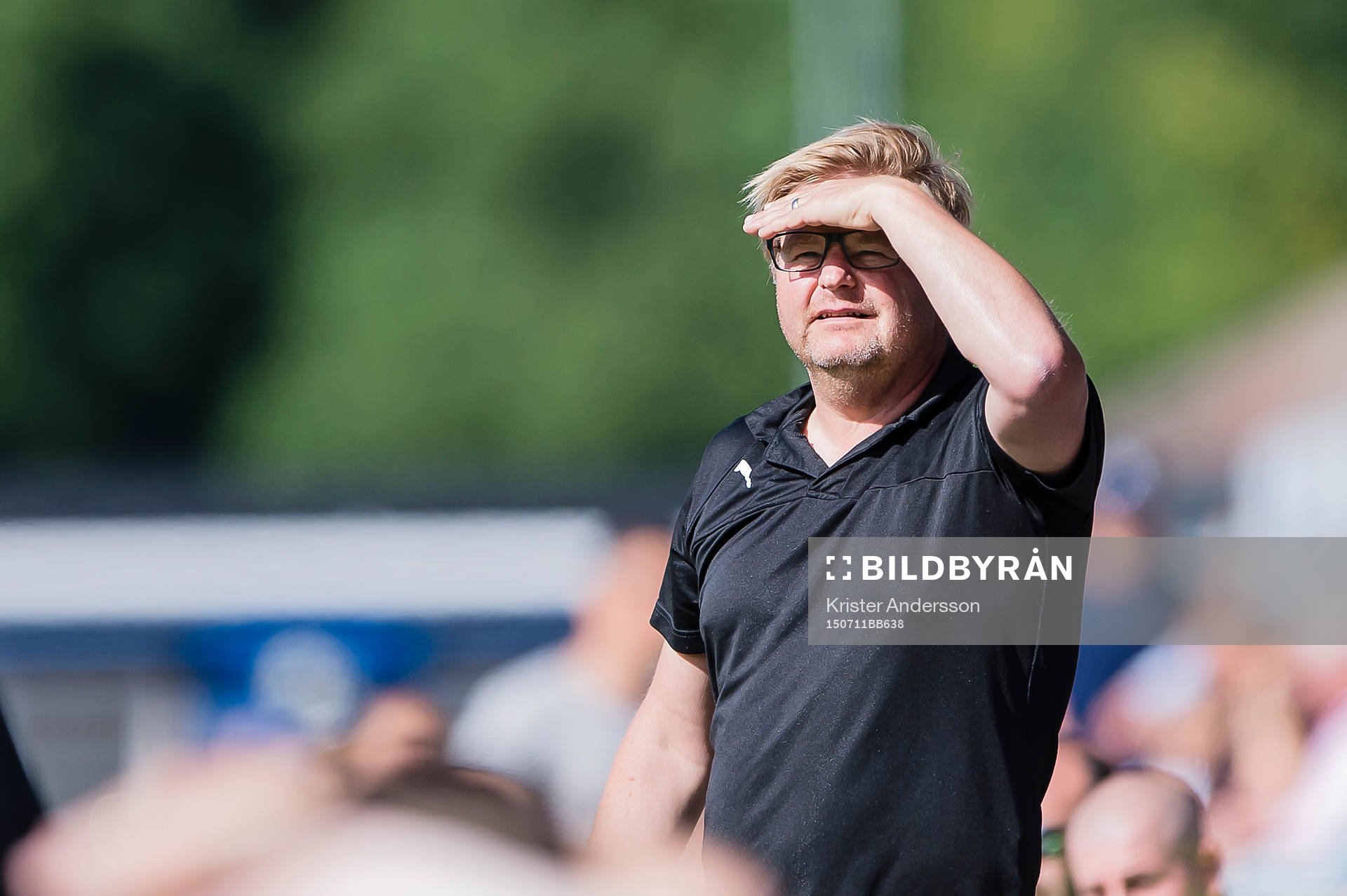 Kalmars tränare Peter Swärdh