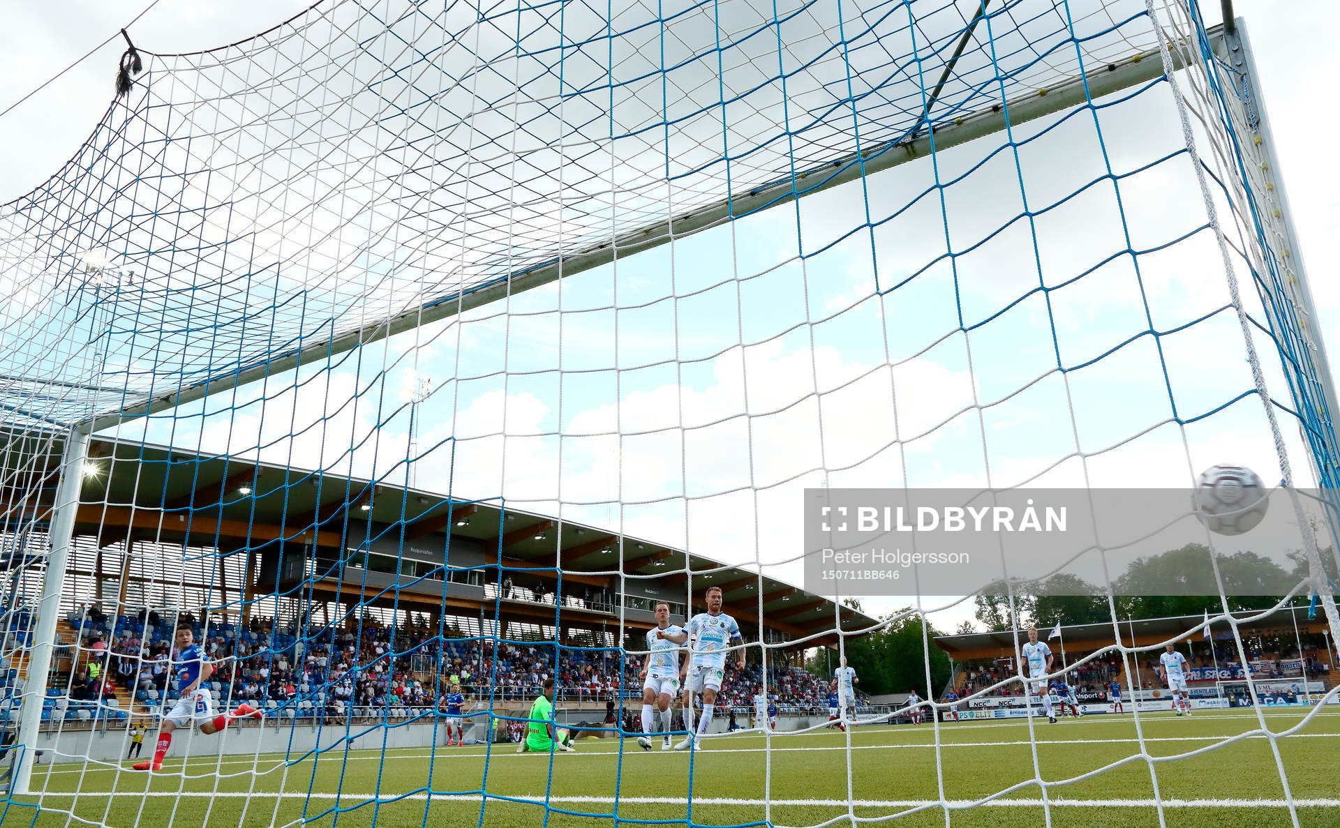 Mål 1-0 av Åtvidabergs Simon Skrabb