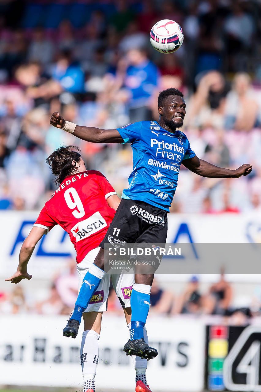 Halmstads King Osei Gyan