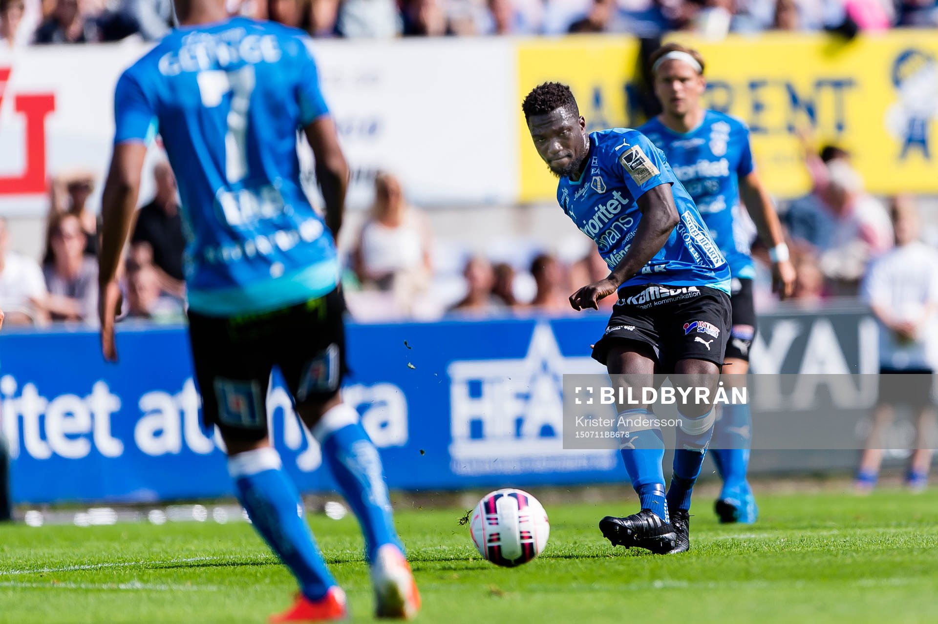 Halmstads King Osei Gyan